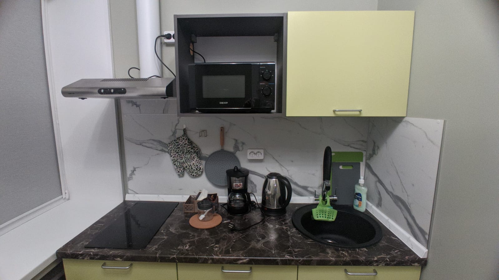 Трехместный номер с видом на город