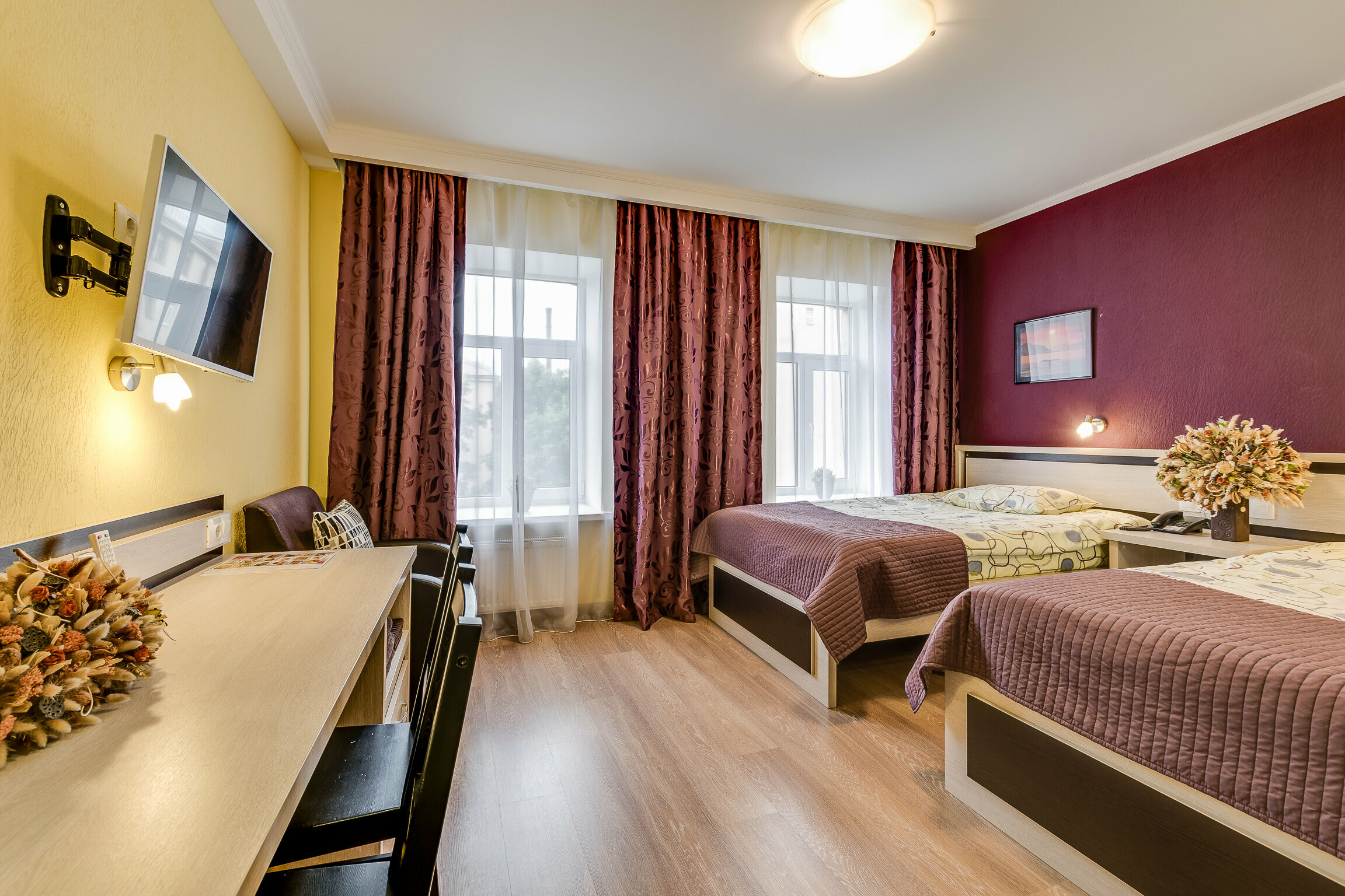 Двухместный номер с 2 отдельными кроватями