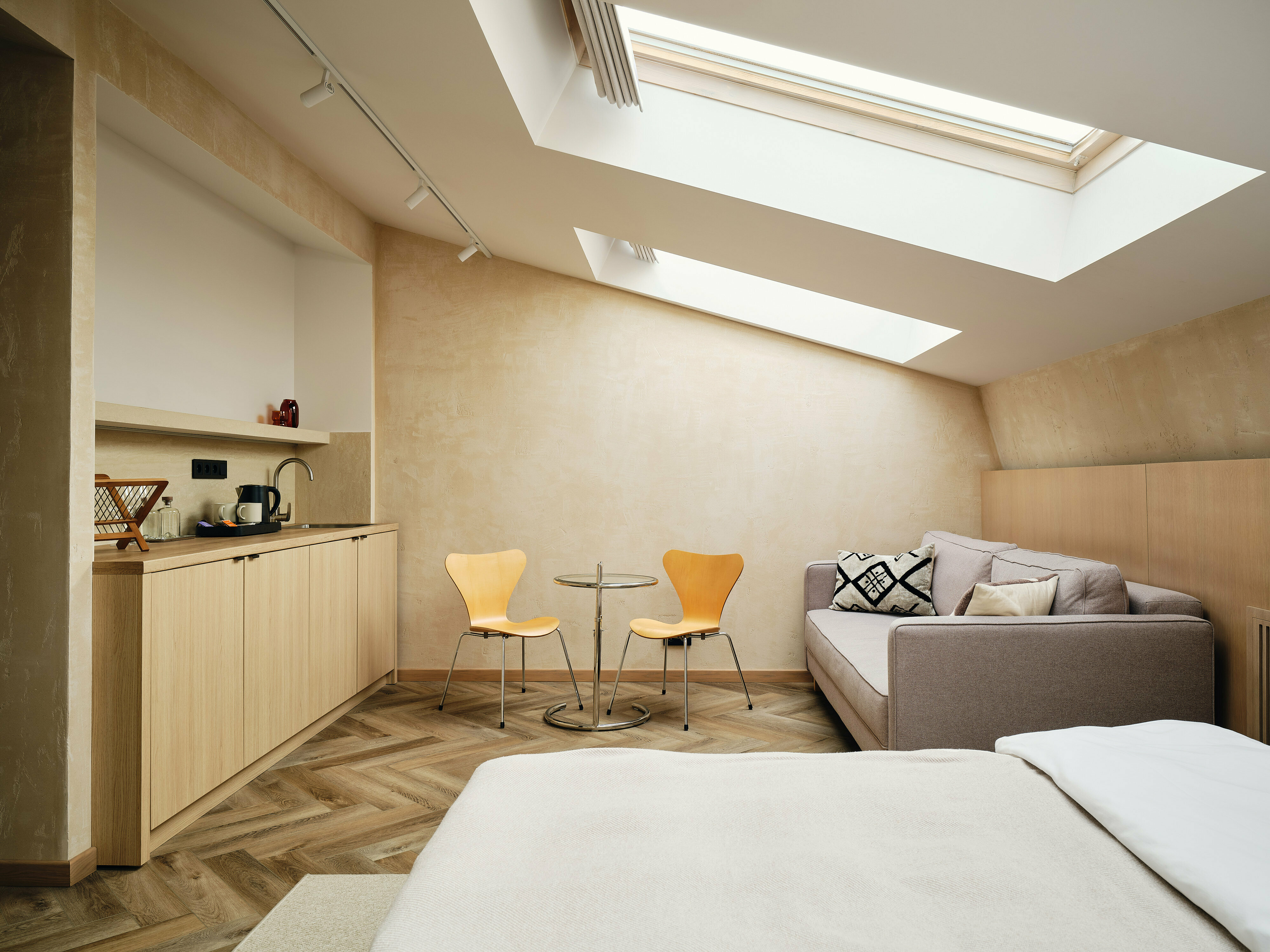 Улучшенный номер с кроватью размера «queen-size»