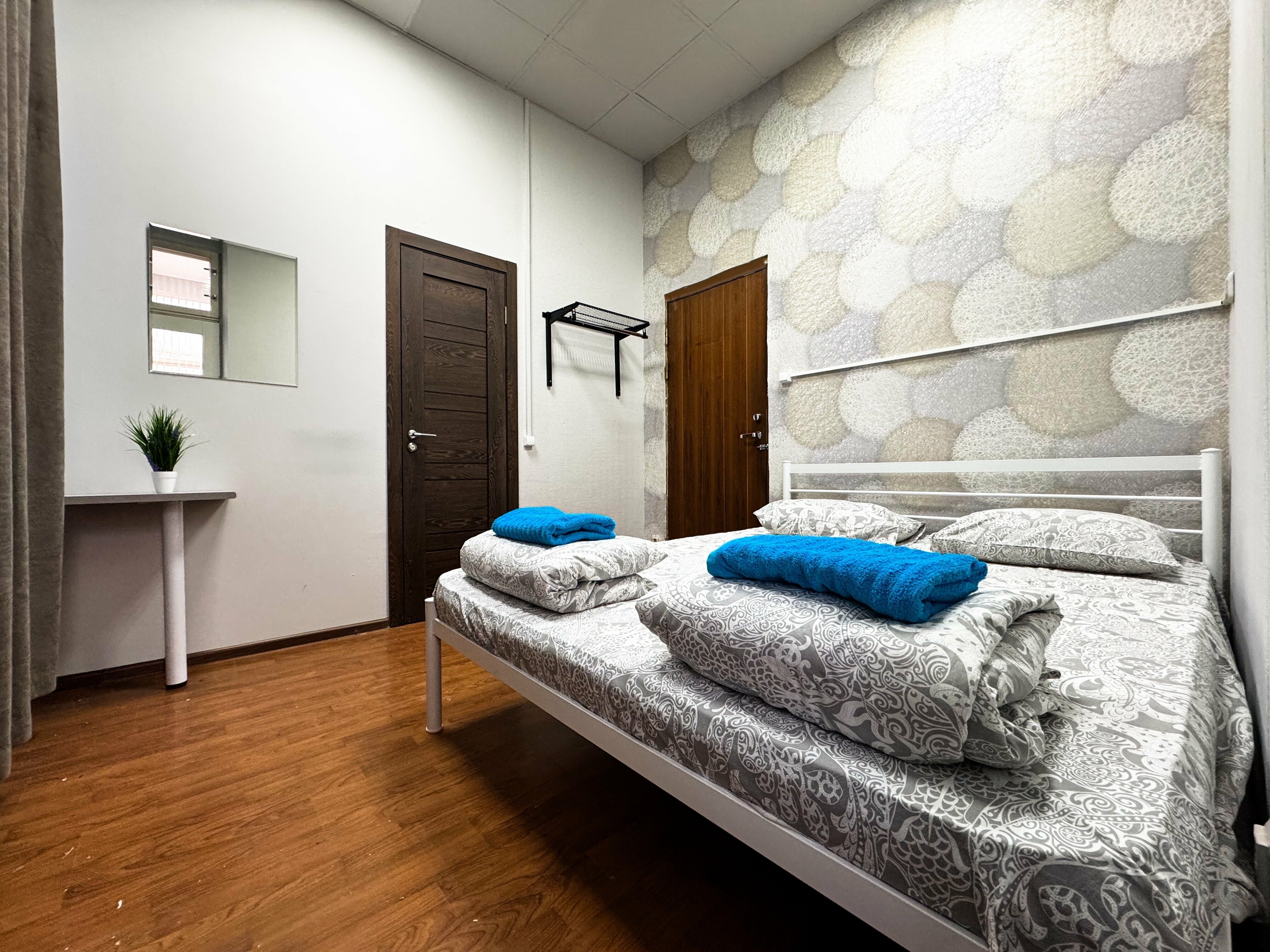 Двухместный номер с 1 кроватью и балконом