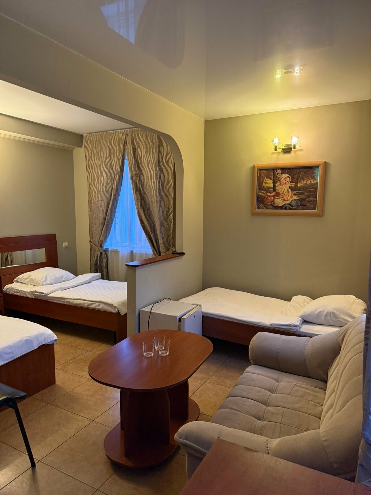 Стандартный трехместный номер