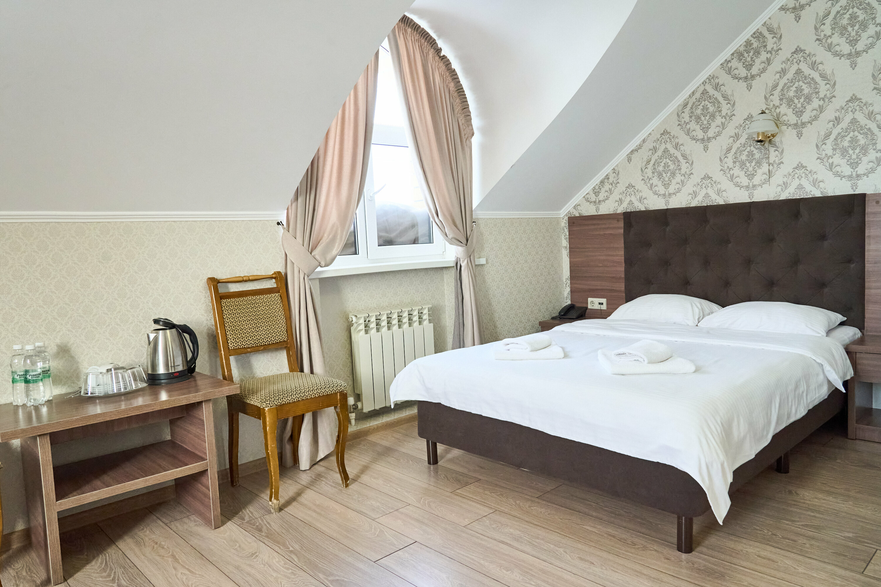 Cемейный номер с собственной ванной комнатой