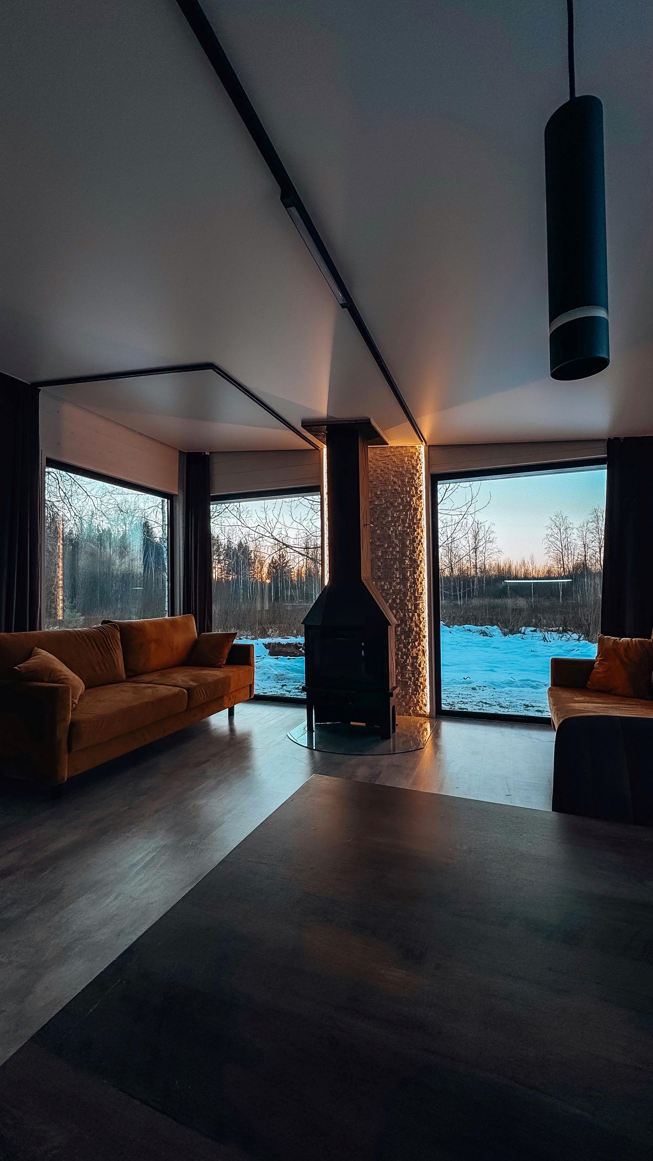 Дом с видом на лес