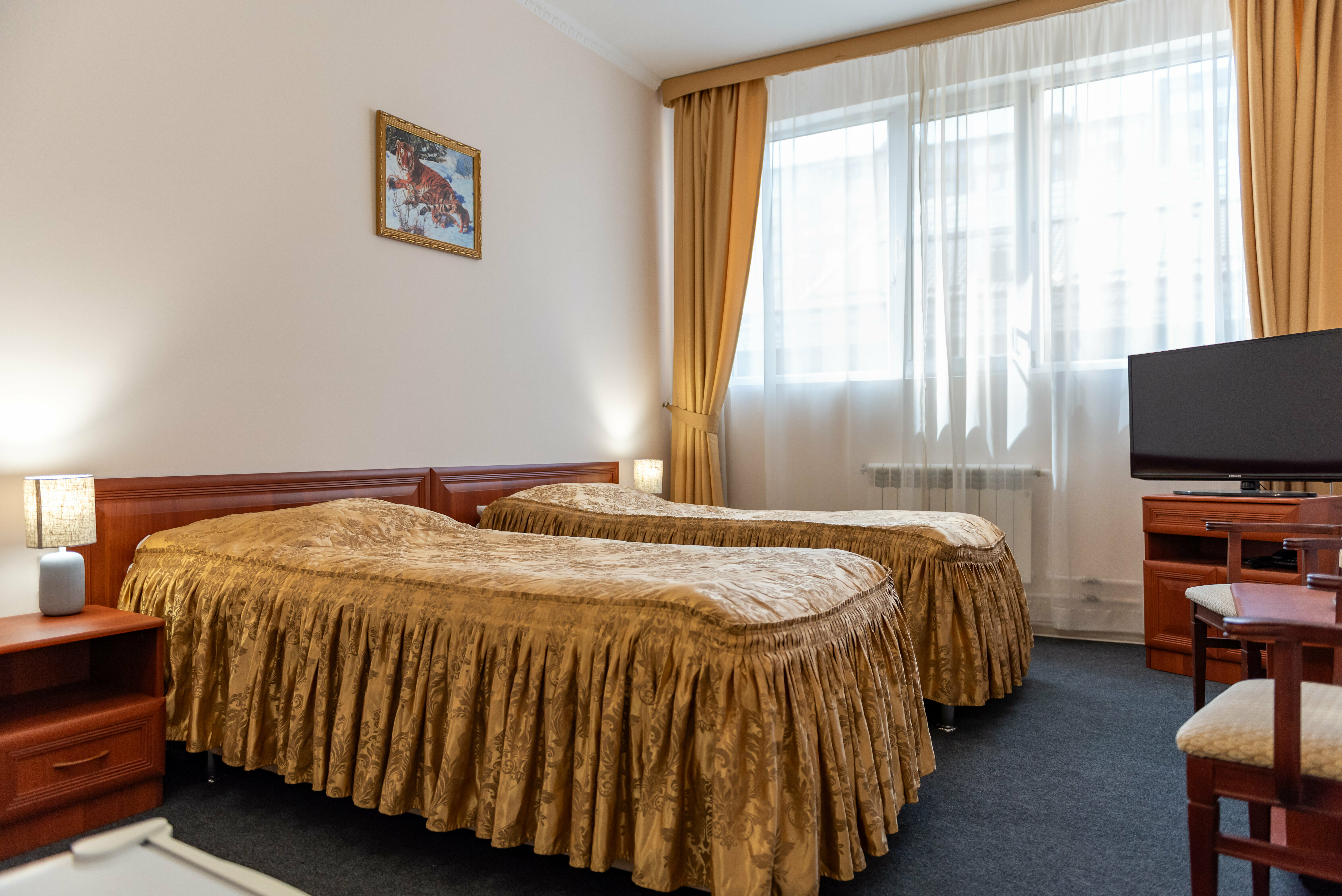 Стандартный двухместный номер с 1 кроватью или 2 отдельными кроватями