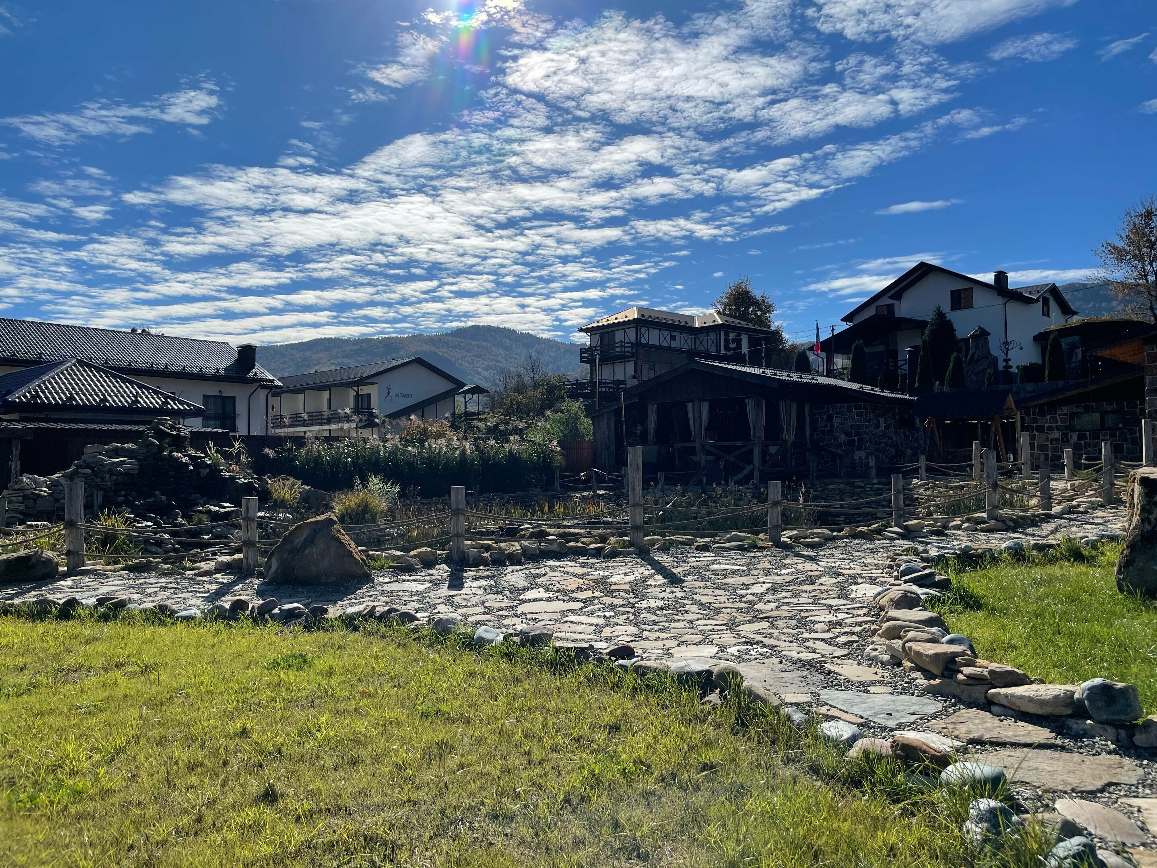 Шале с баней