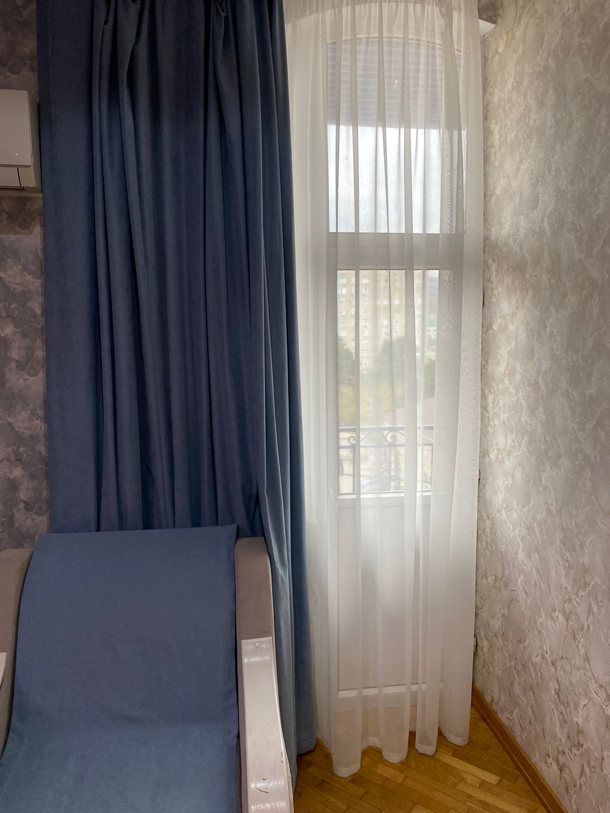 Двухместный номер с 1 кроватью и видом на горы