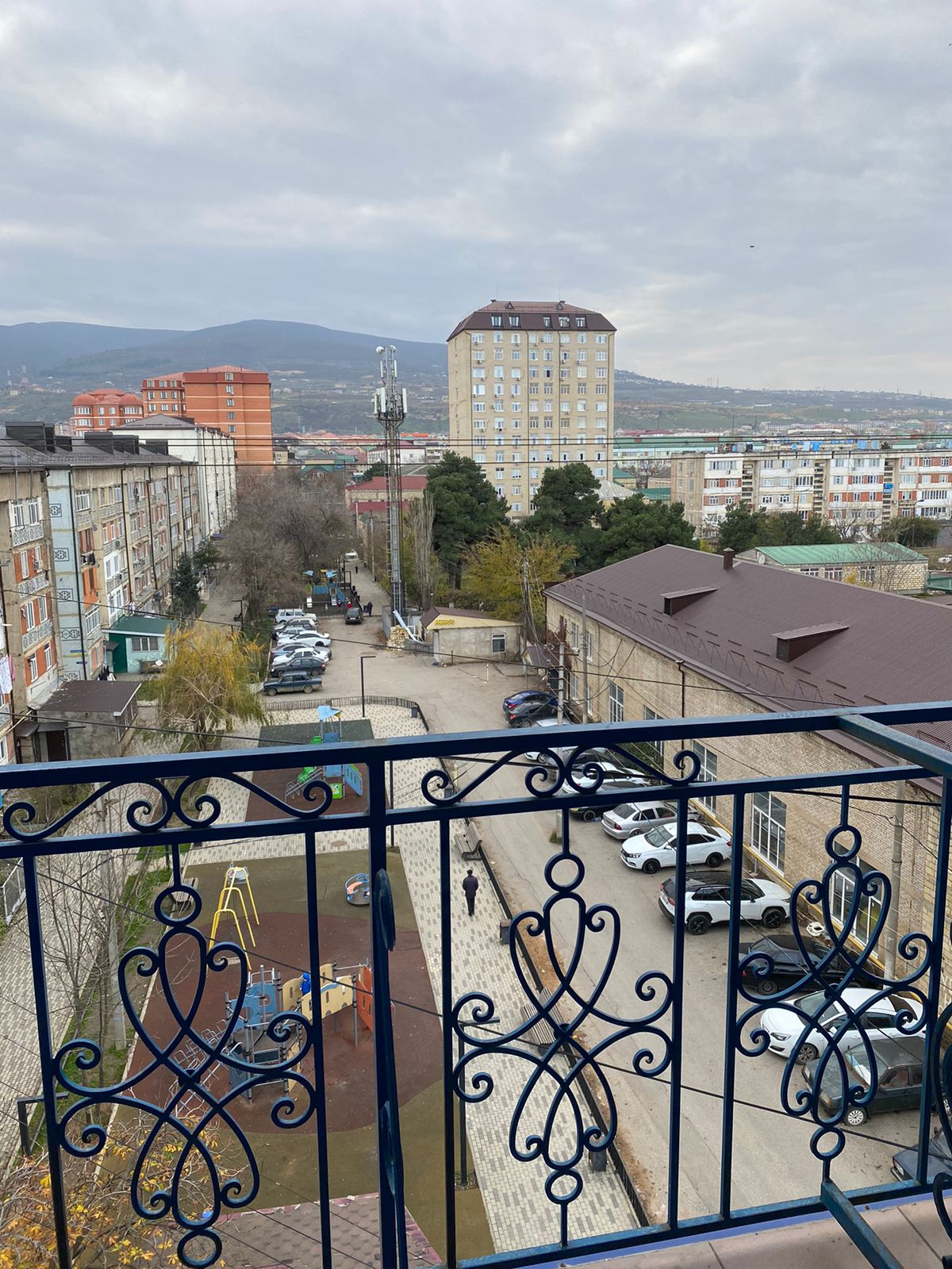 Двухместный номер с 1 кроватью и видом на горы