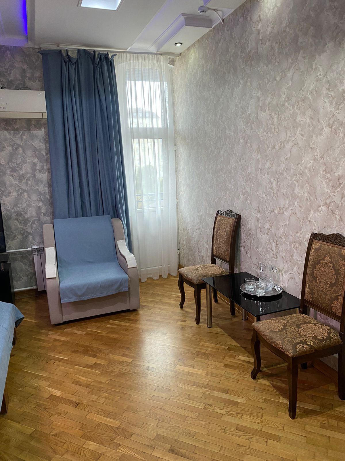 Двухместный номер с 1 кроватью и видом на горы