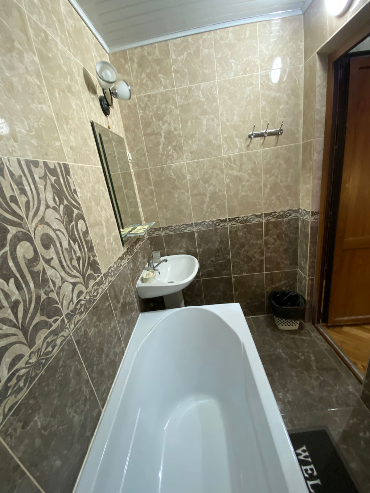 Двухместный номер с 1 кроватью и собственной ванной комнатой