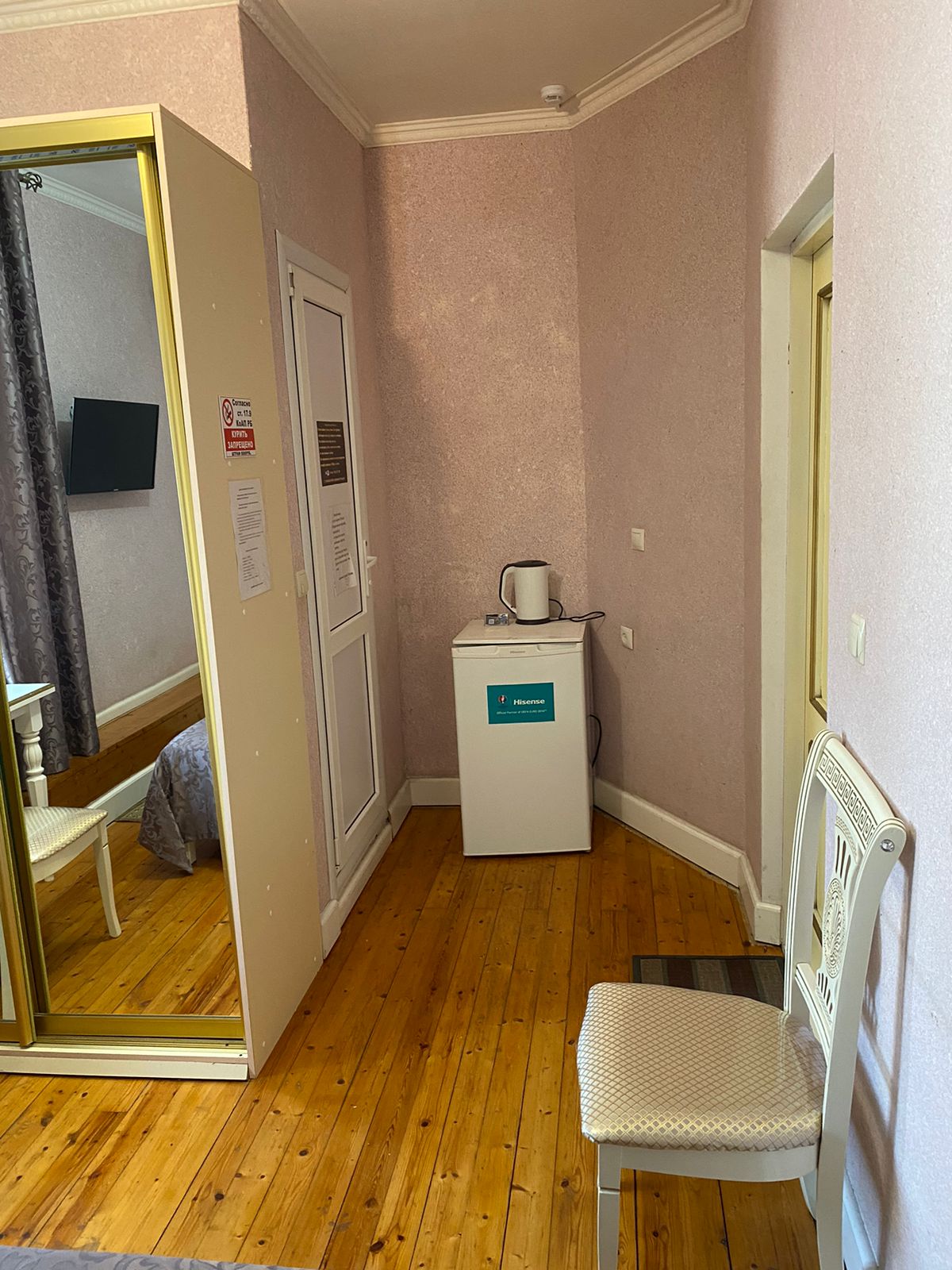 Двухместный номер с 1 кроватью и собственной ванной комнатой