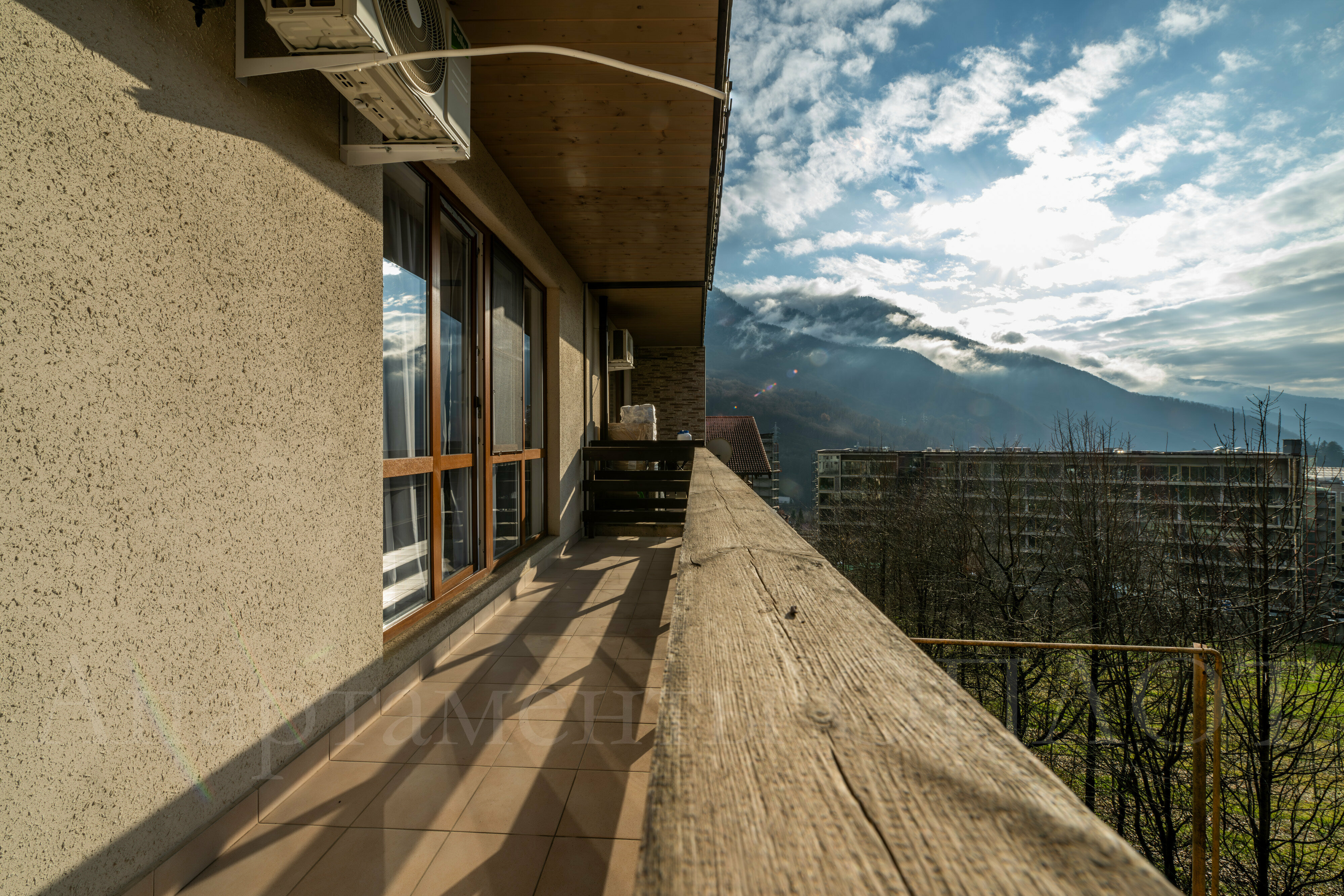 Видовые апартаменты с одной  спальней  65 м2 и балконом № 4