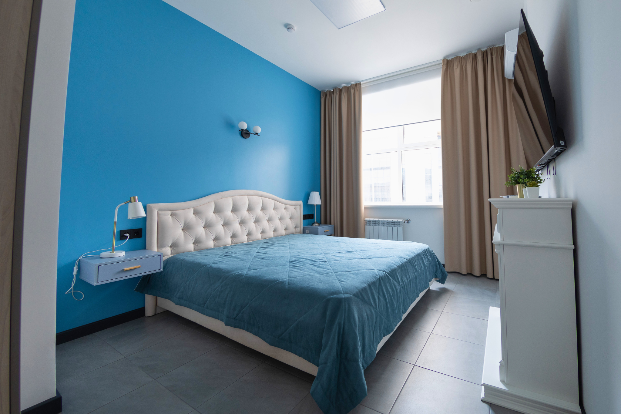 Двухместный номер с 1 кроватью и общей ванной комнатой