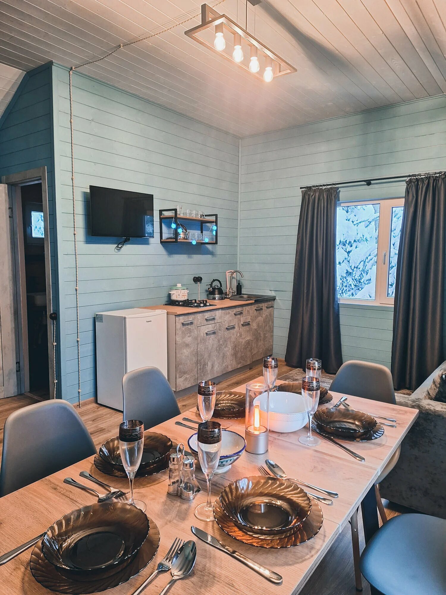 Дом с видом на горы