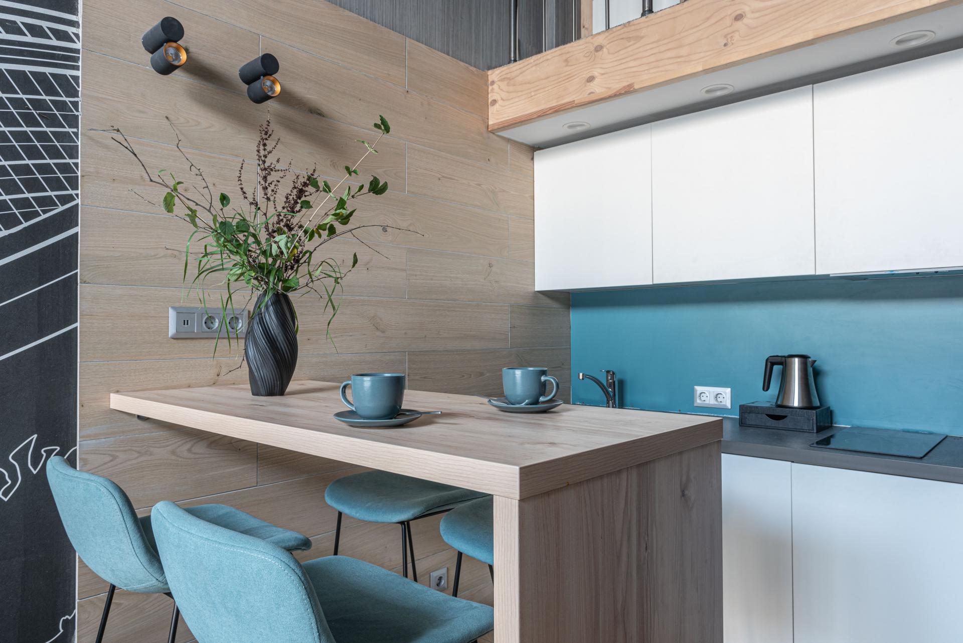 Двухуровневый номер-студия