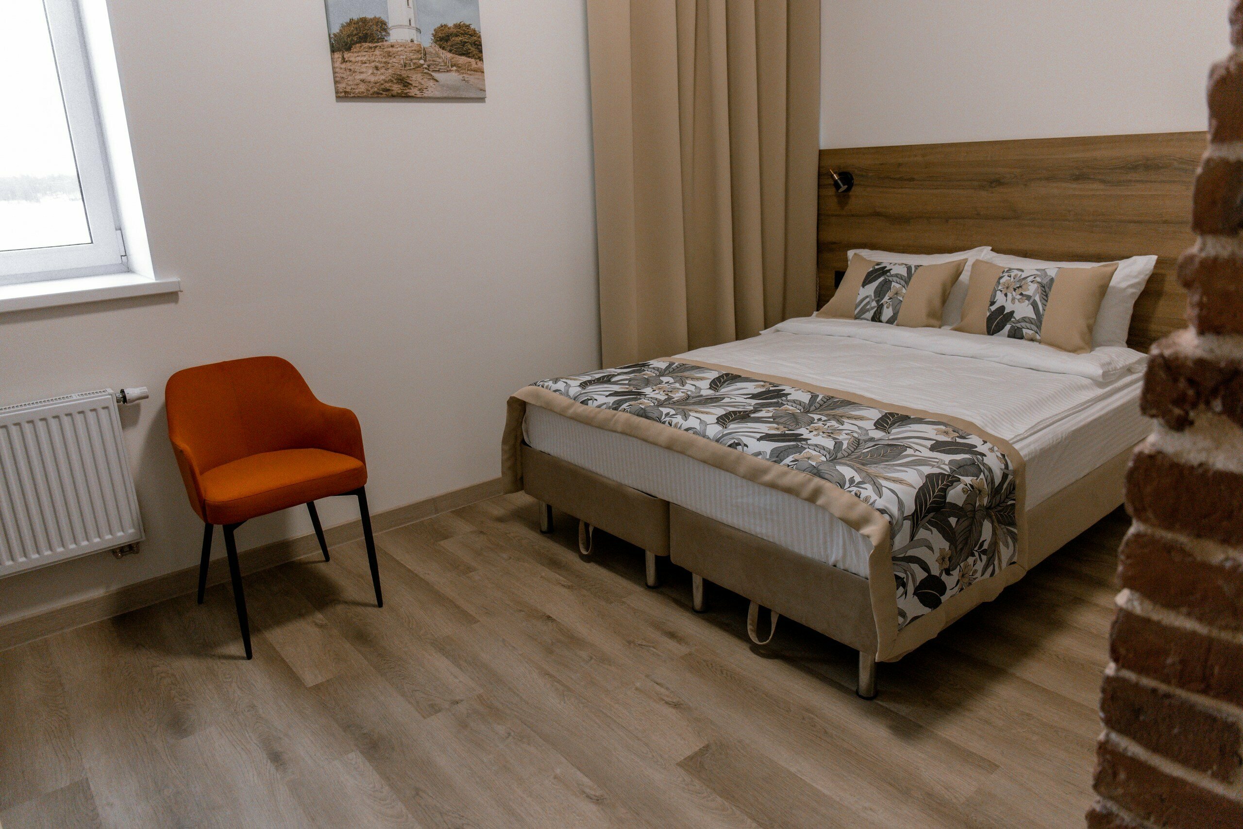 Двухместный номер с 1 кроватью или 2 отдельными кроватями, вид на озеро