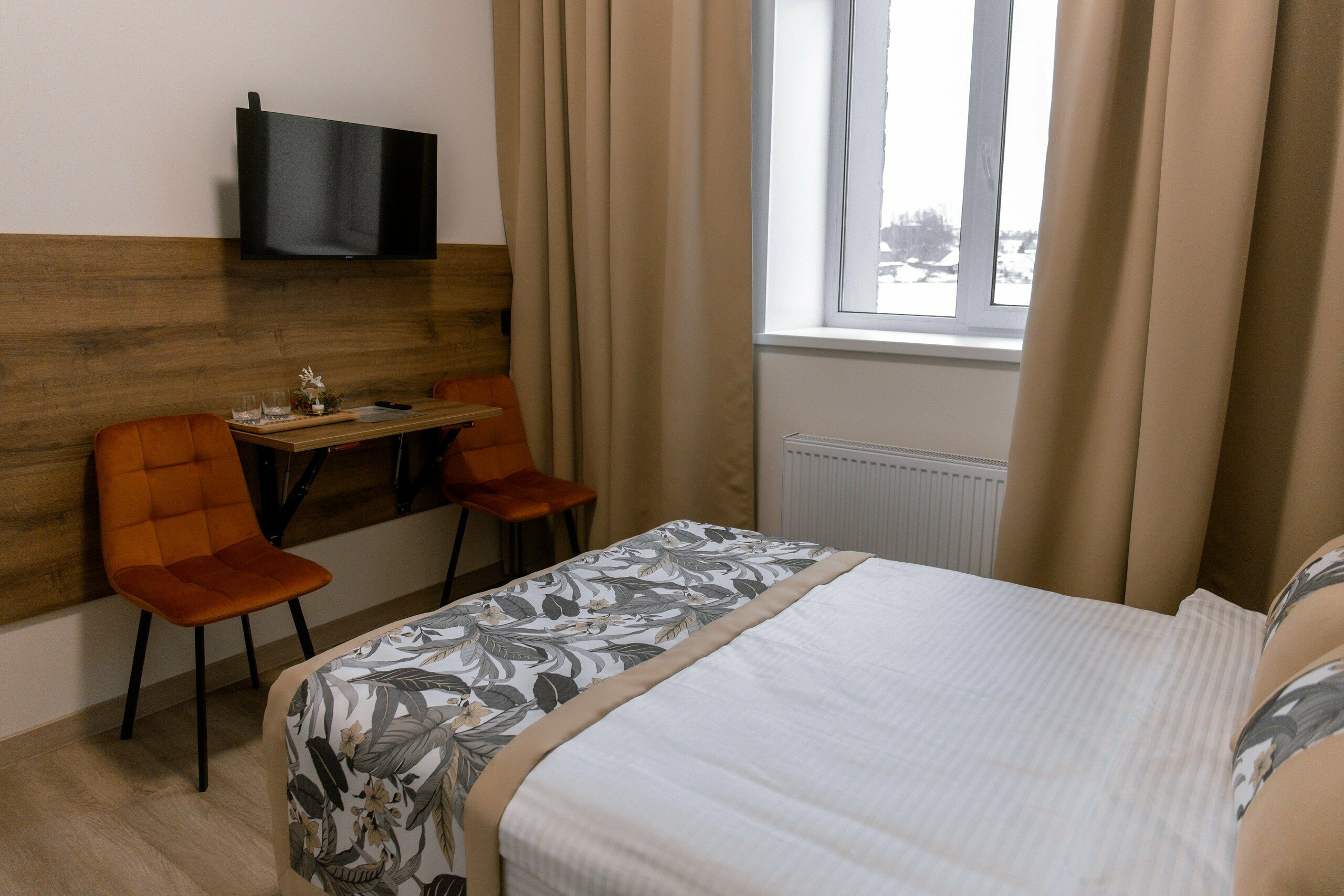 Двухместный номер с 1 кроватью или 2 отдельными кроватями, вид на озеро