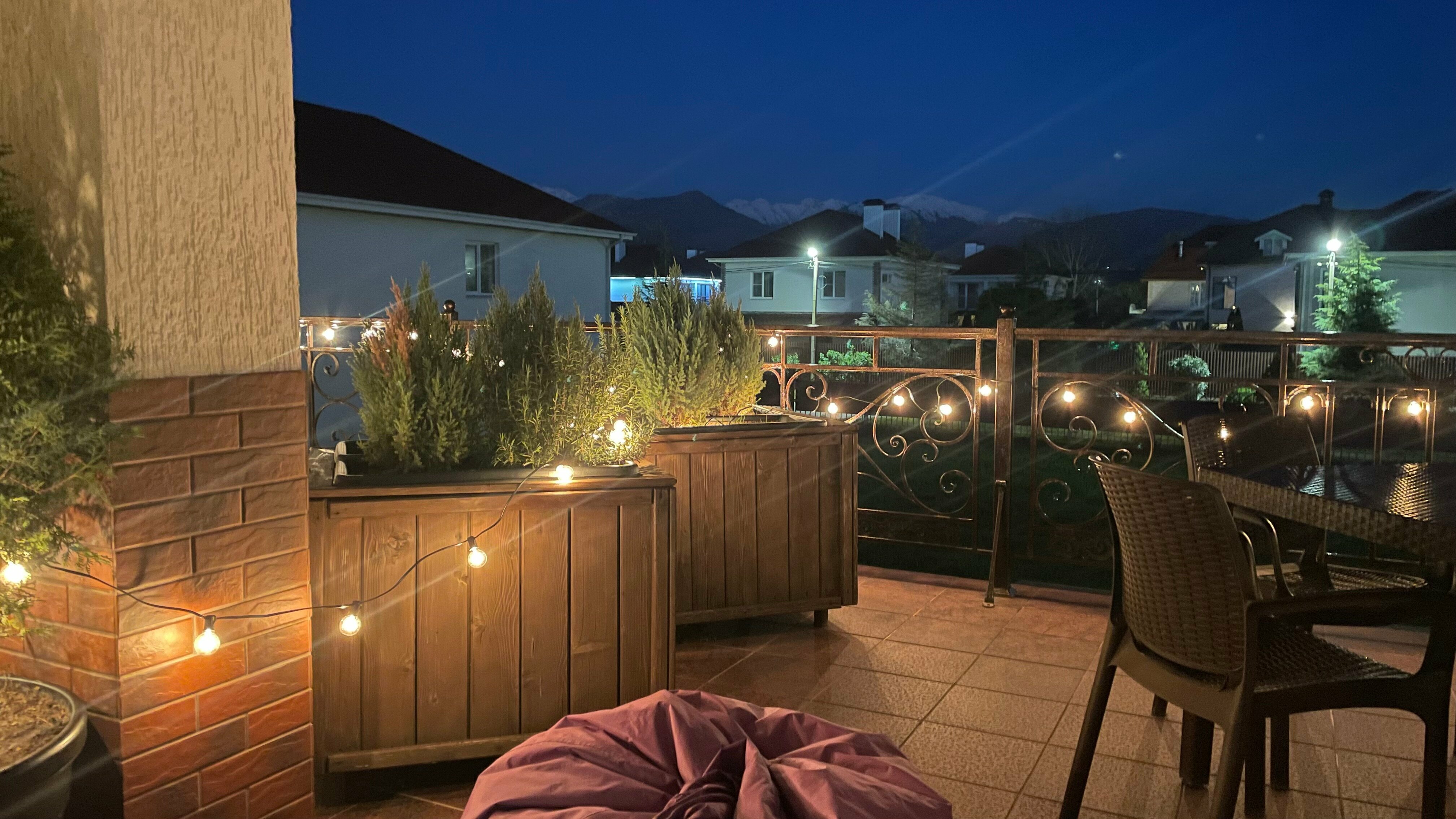 Двухместный номер с 1 кроватью или 2 отдельными кроватями, вид на горы