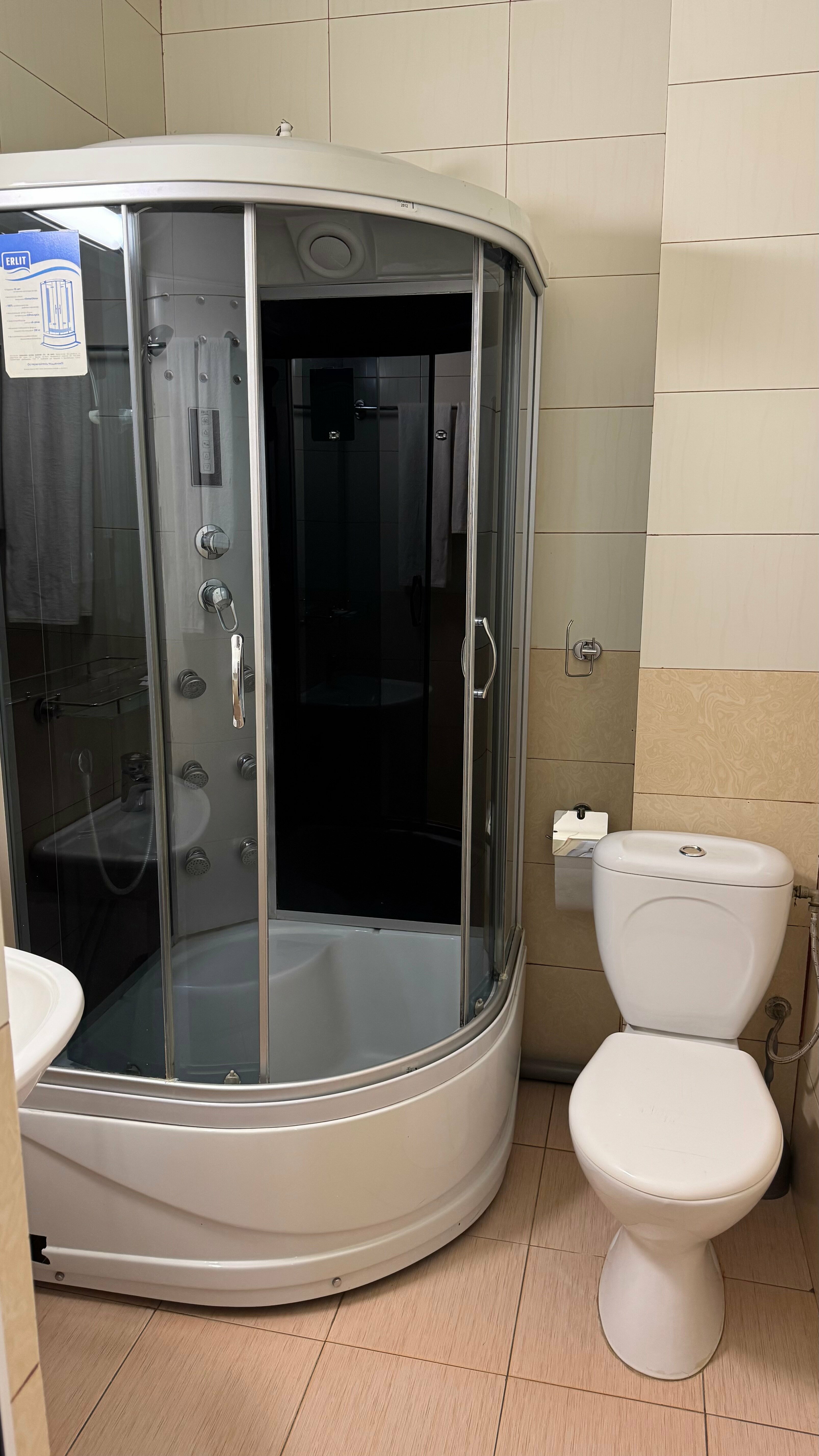 Одноместный номер с душем