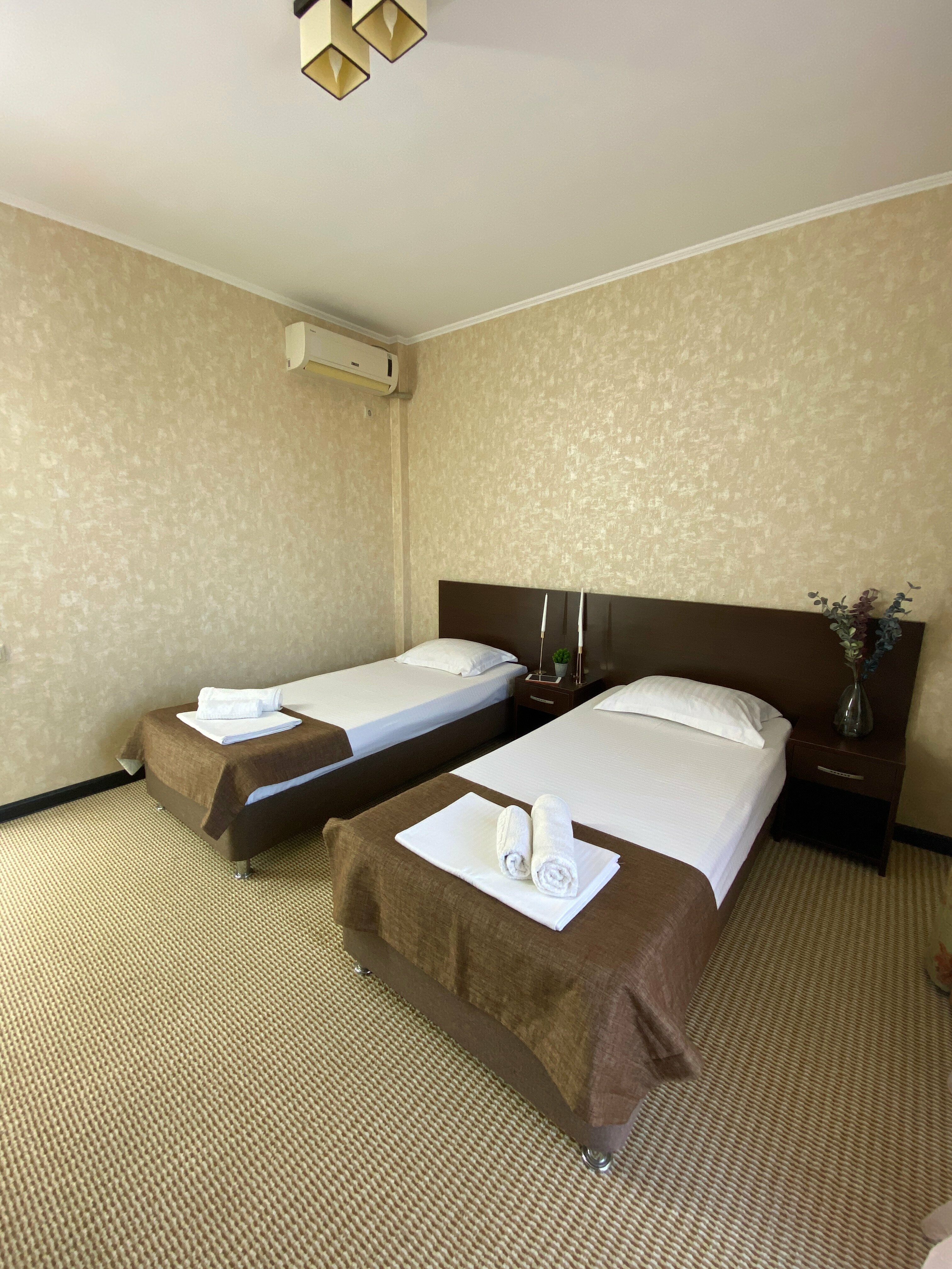 Двухместный номер с 2 отдельными кроватями и балконом