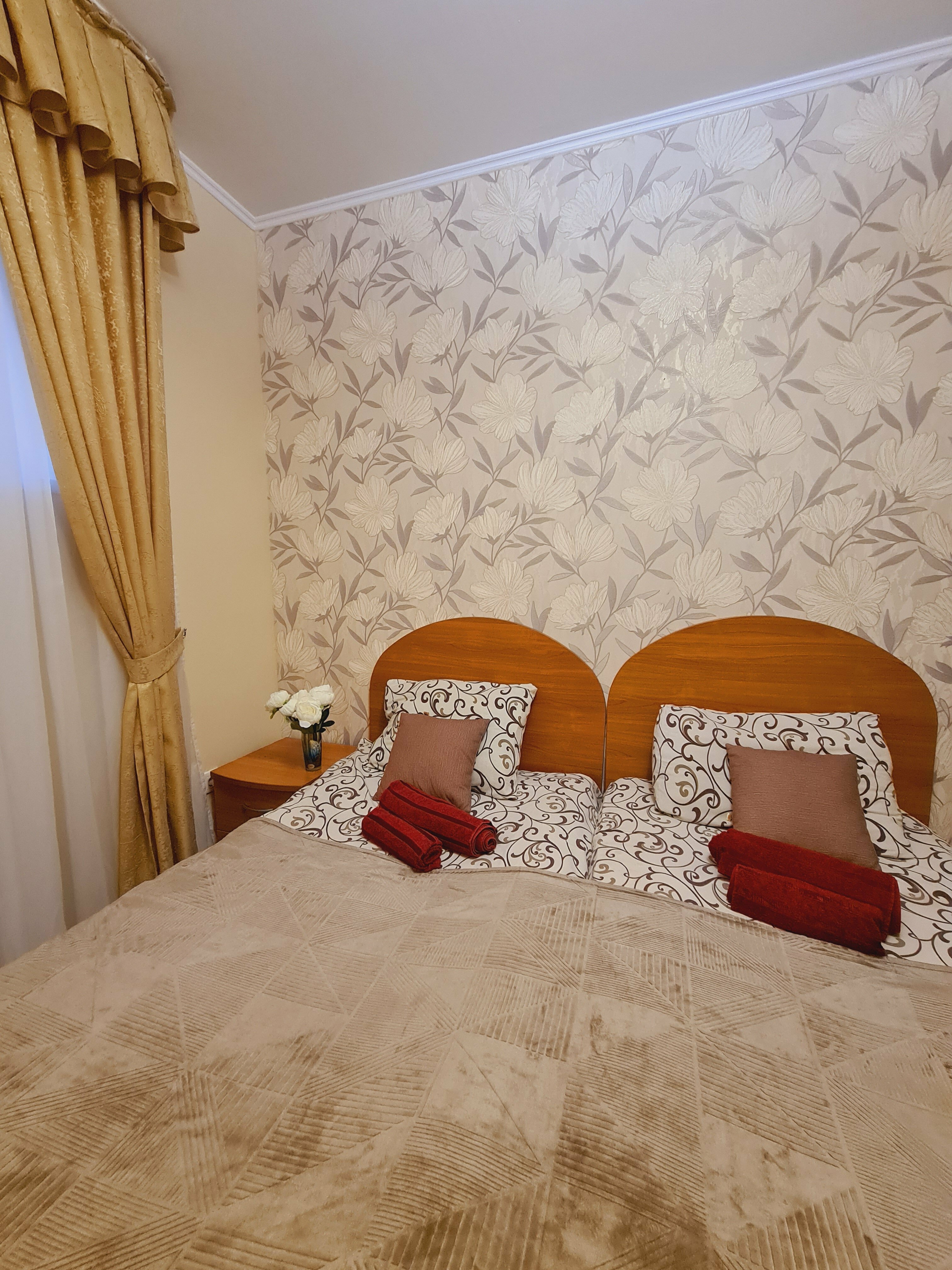 Двухместный номер с 1 кроватью и общей ванной комнатой