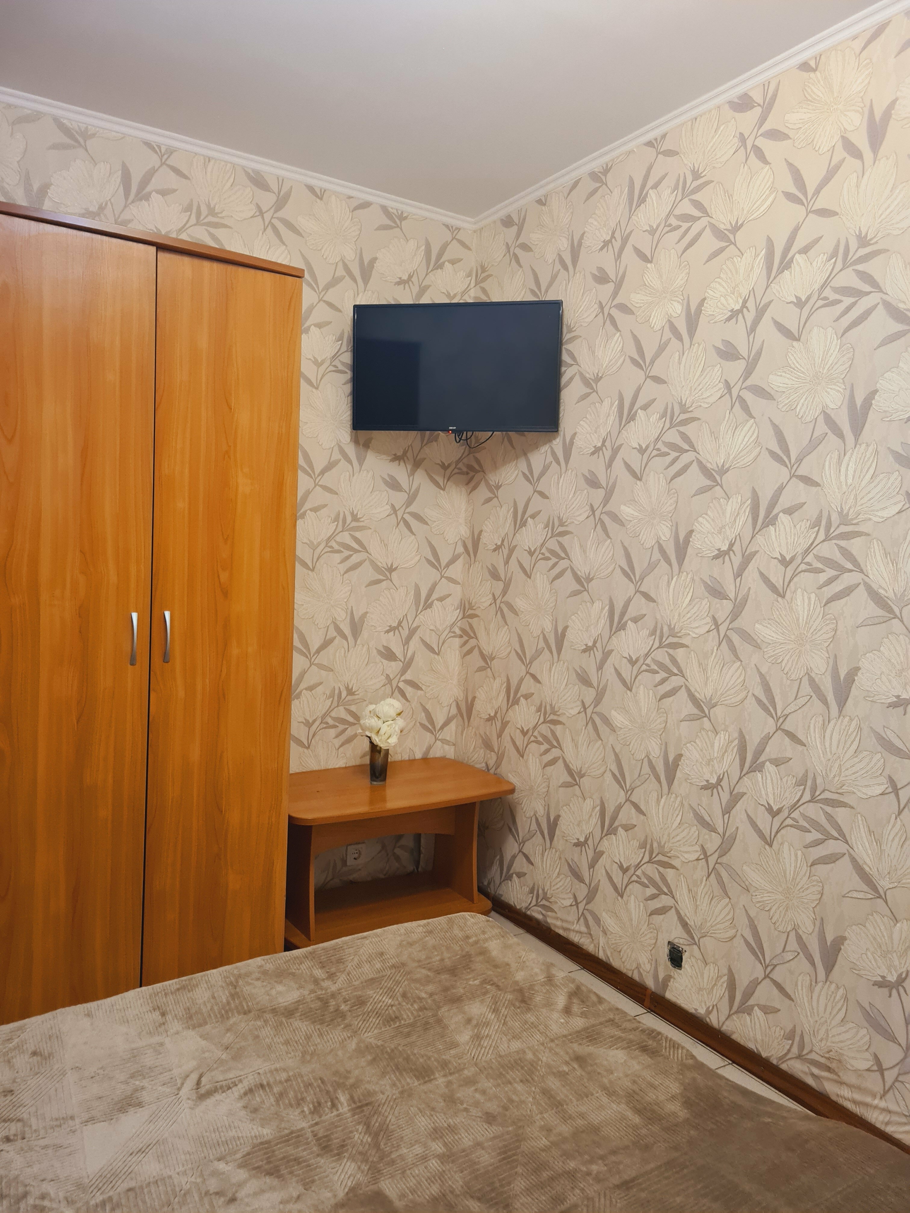 Двухместный номер с 1 кроватью и общей ванной комнатой