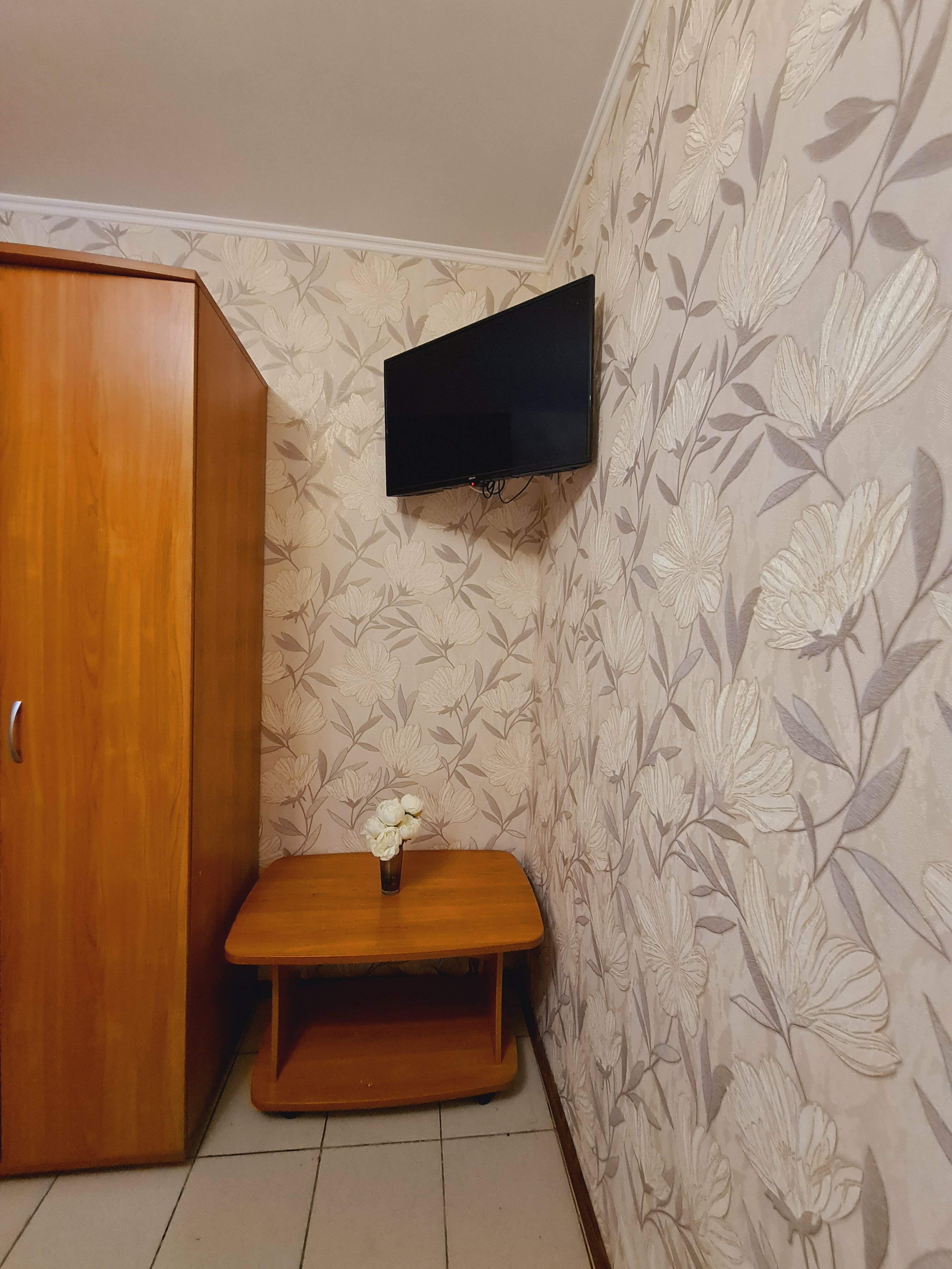 Двухместный номер с 1 кроватью и общей ванной комнатой