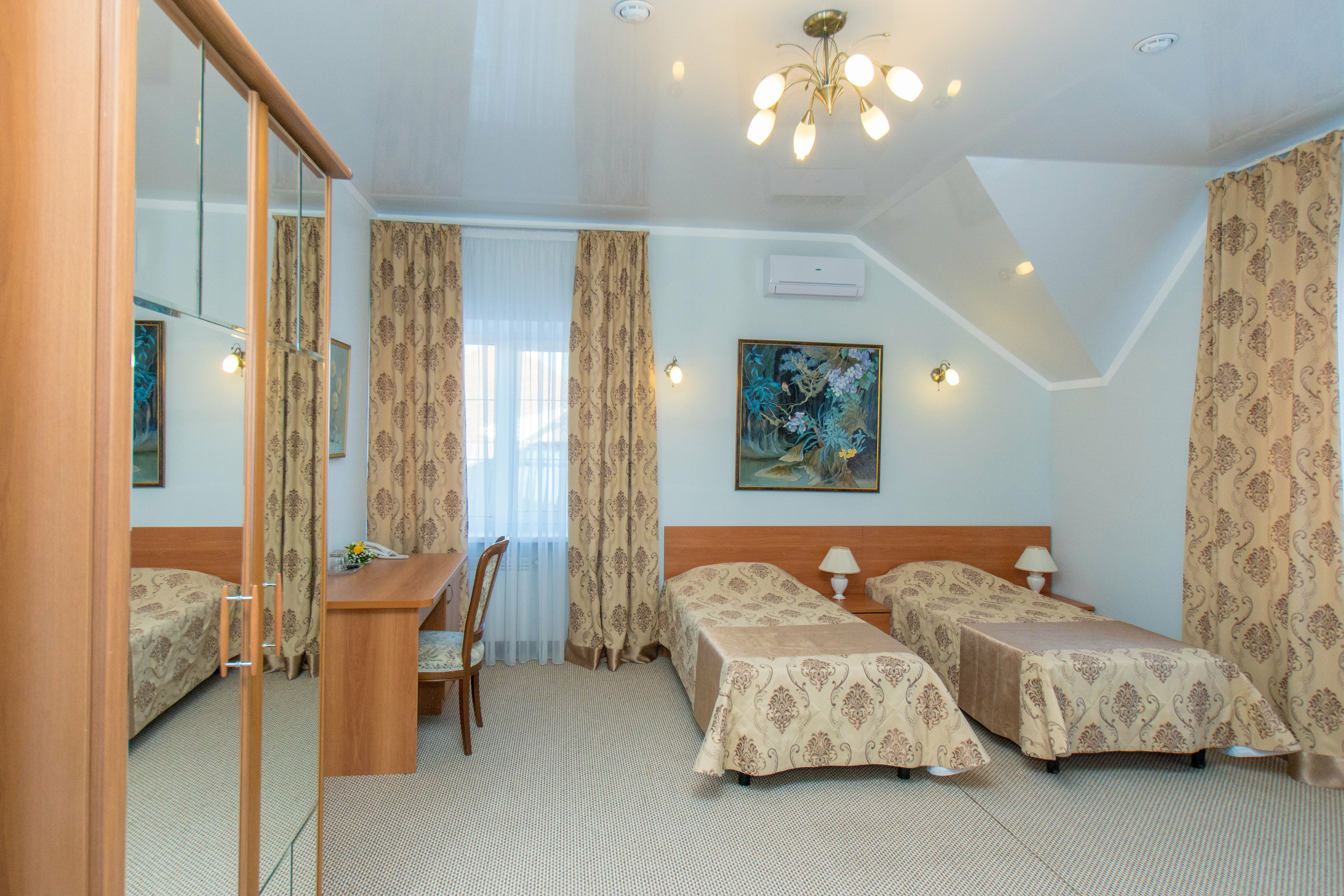 Двухместный номер Делюкс с 2 отдельными кроватями