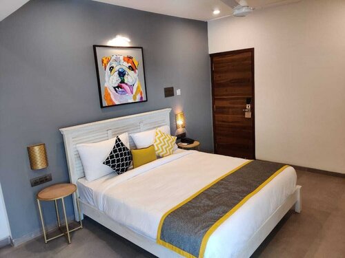 Стандартный двухместный номер с 1 двуспальной кроватью в The Bark- An Art Hotel