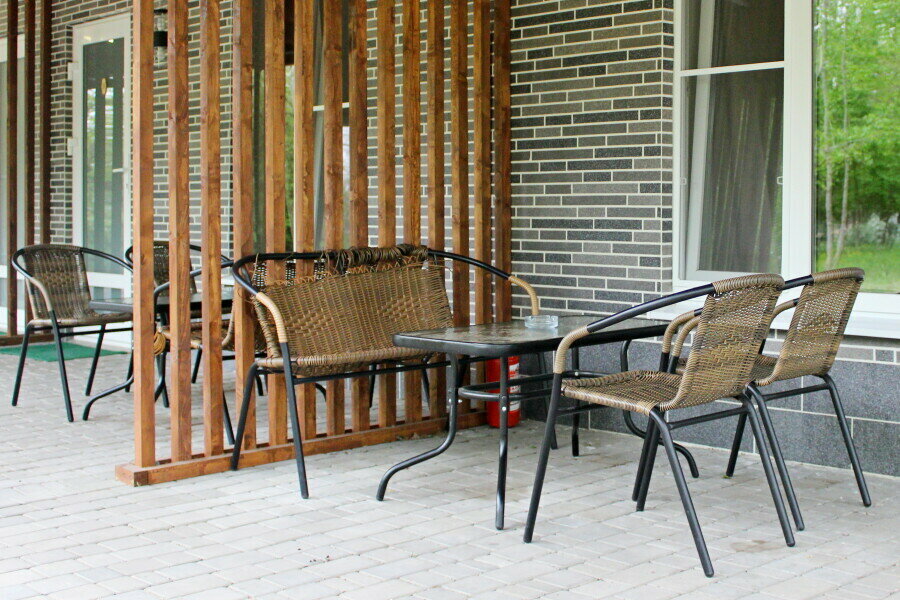 Семейный номер с террасой