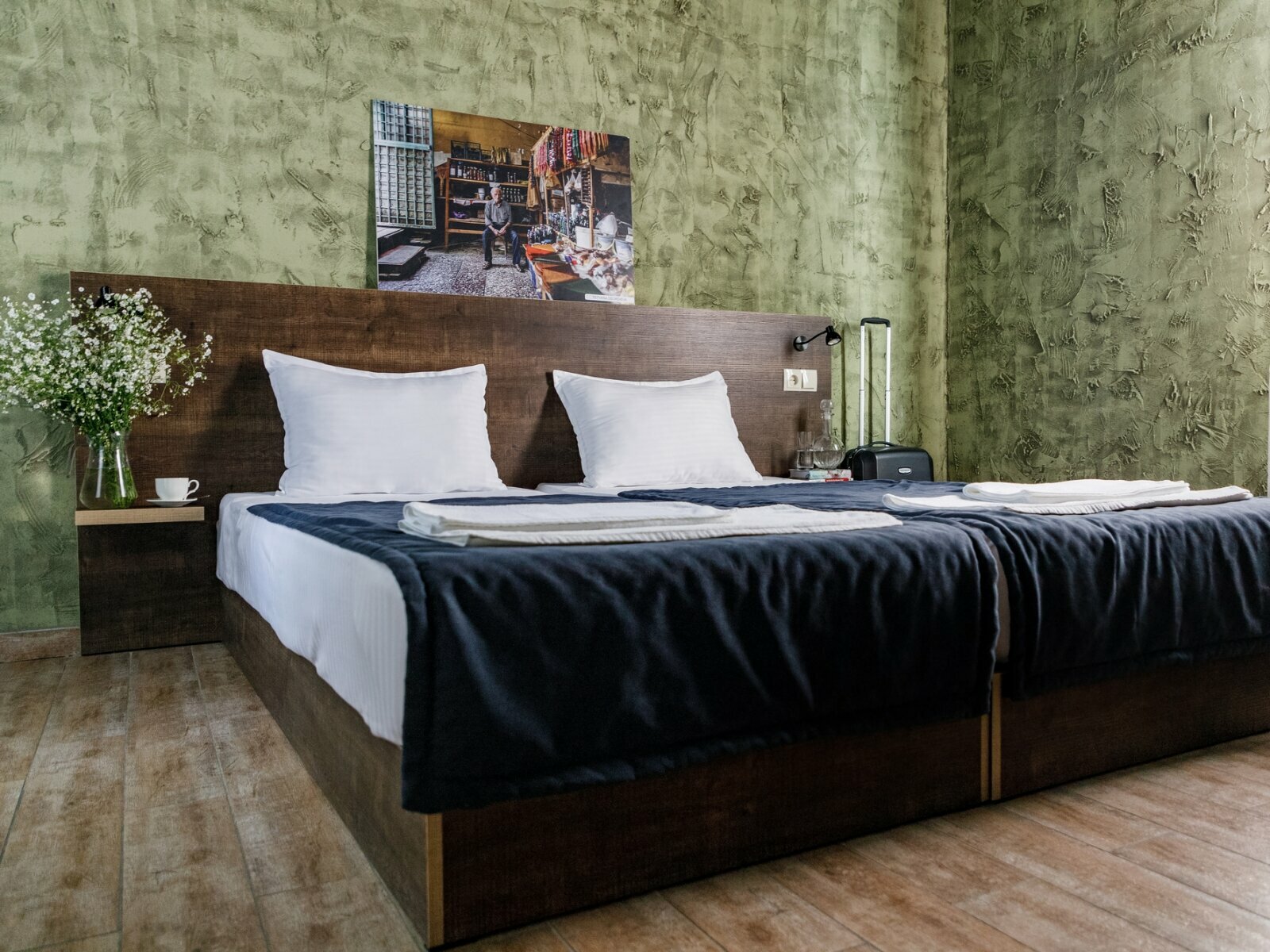 Двухместный номер с 1 кроватью или 2 отдельными кроватями