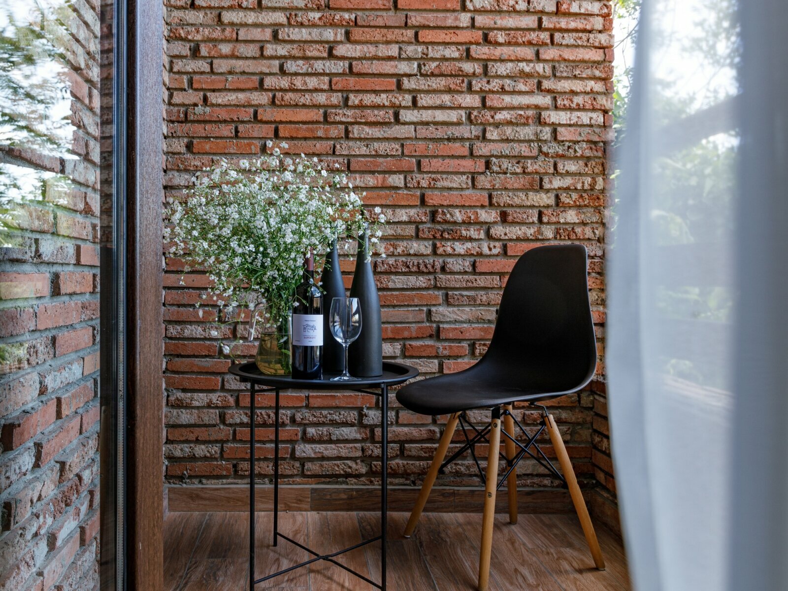 Двухместный номер с 1 кроватью и балконом