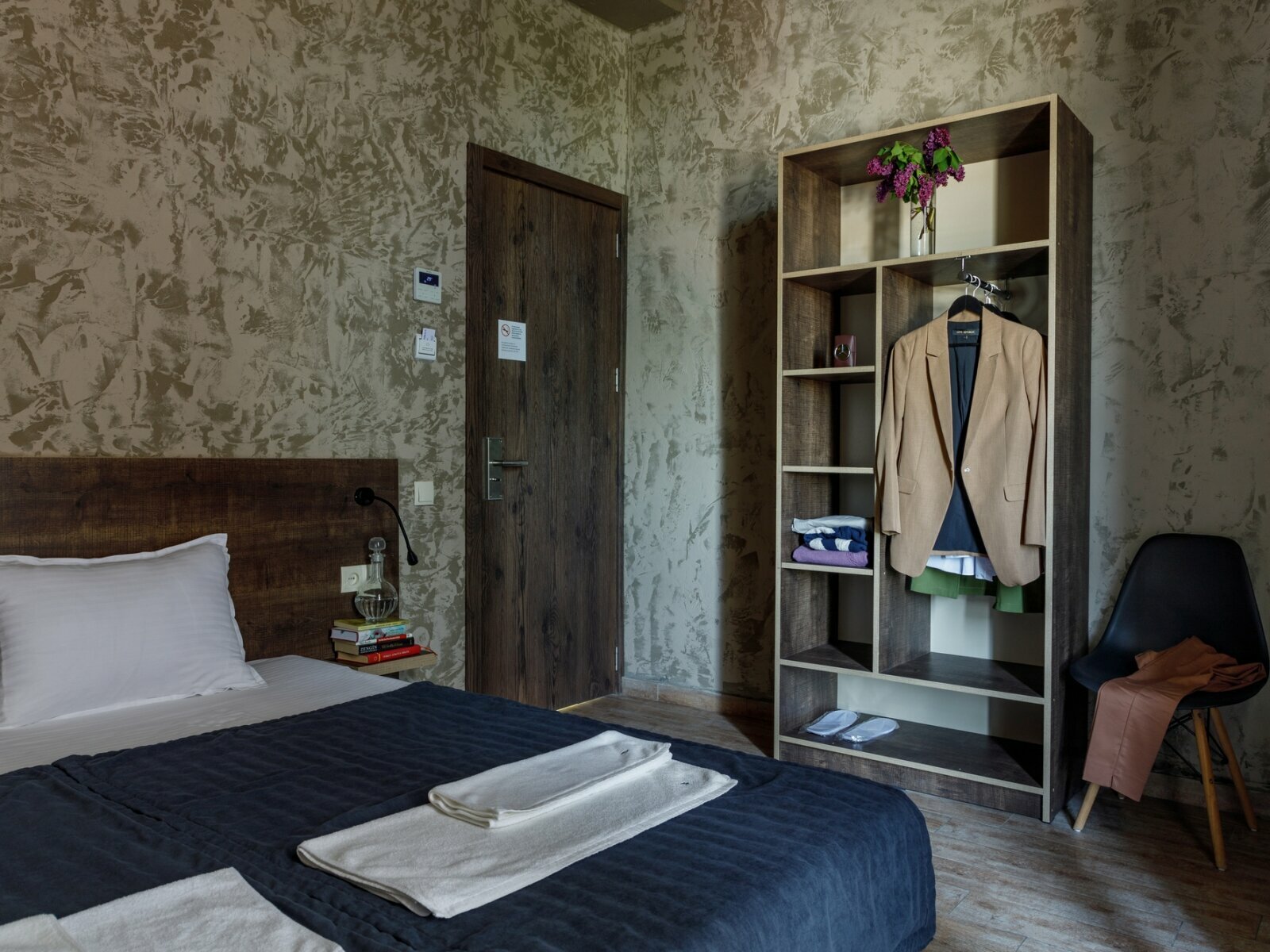 Двухместный номер с 1 кроватью и балконом