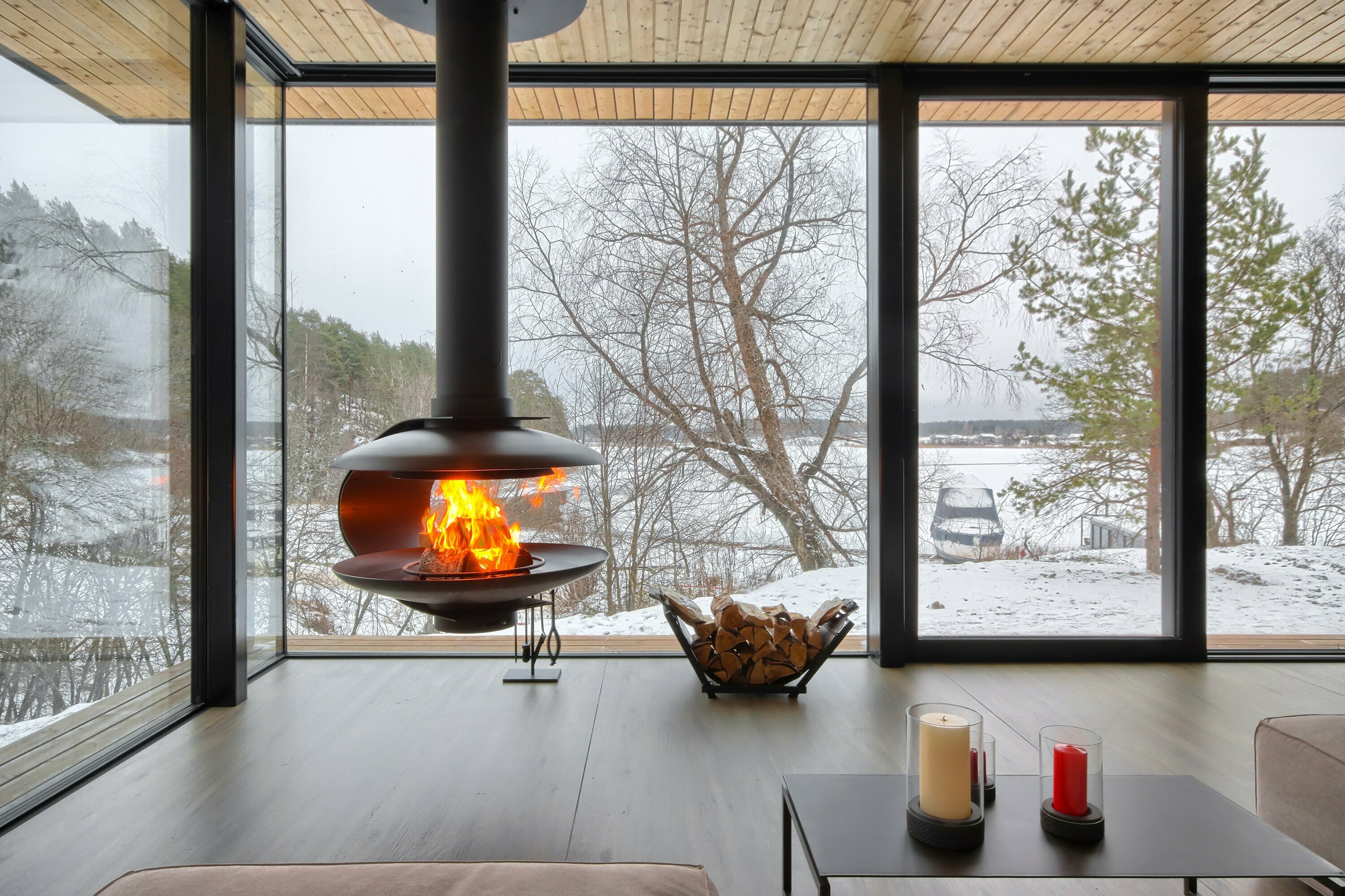 Коттедж с видом на озеро