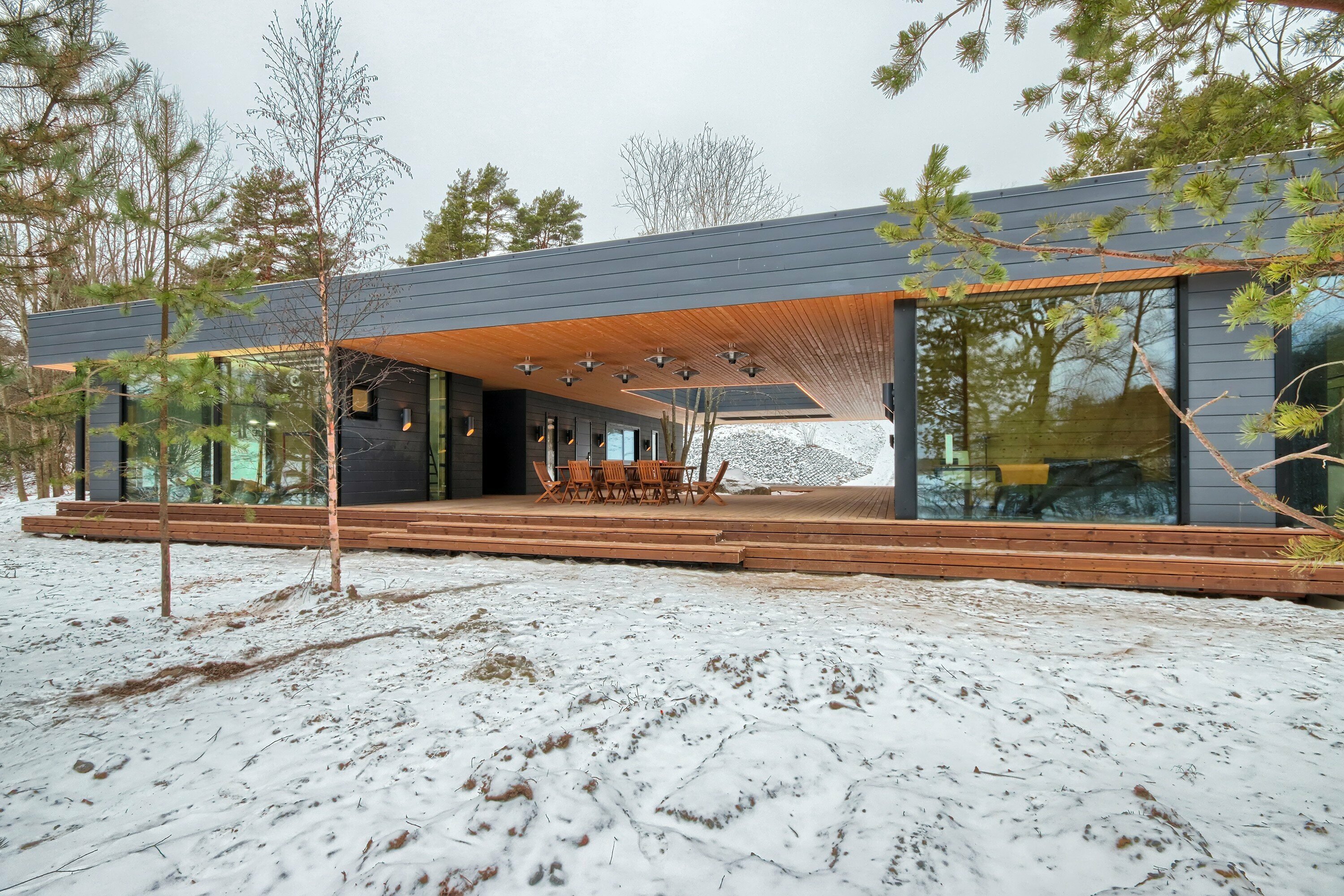 Коттедж с видом на озеро