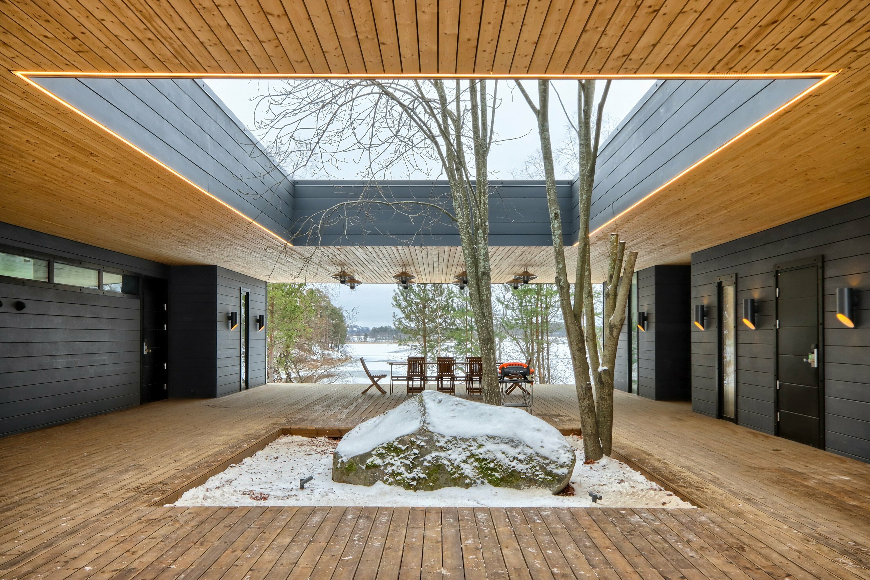 Коттедж с видом на озеро