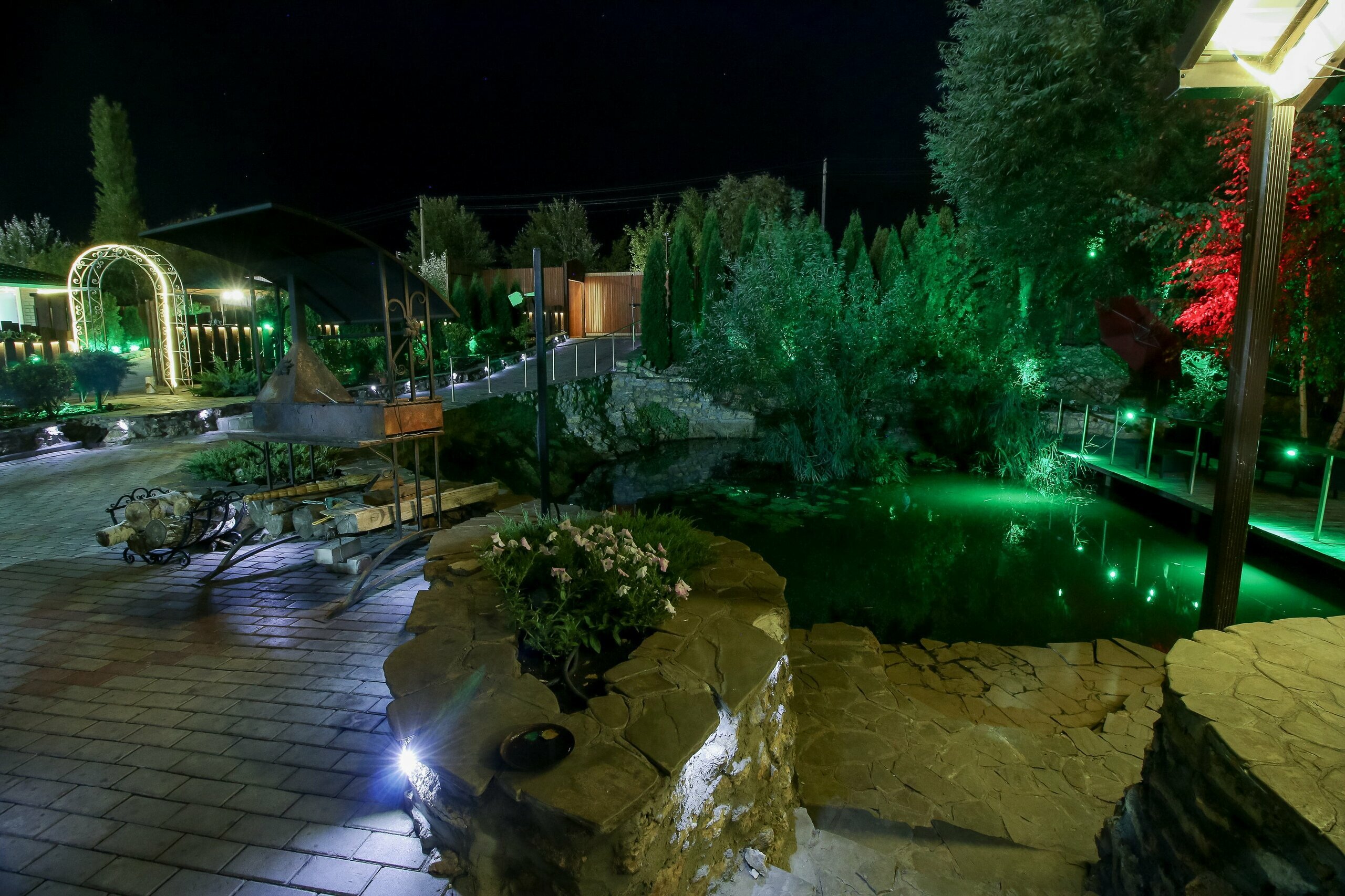 Коттедж с собственным бассейном