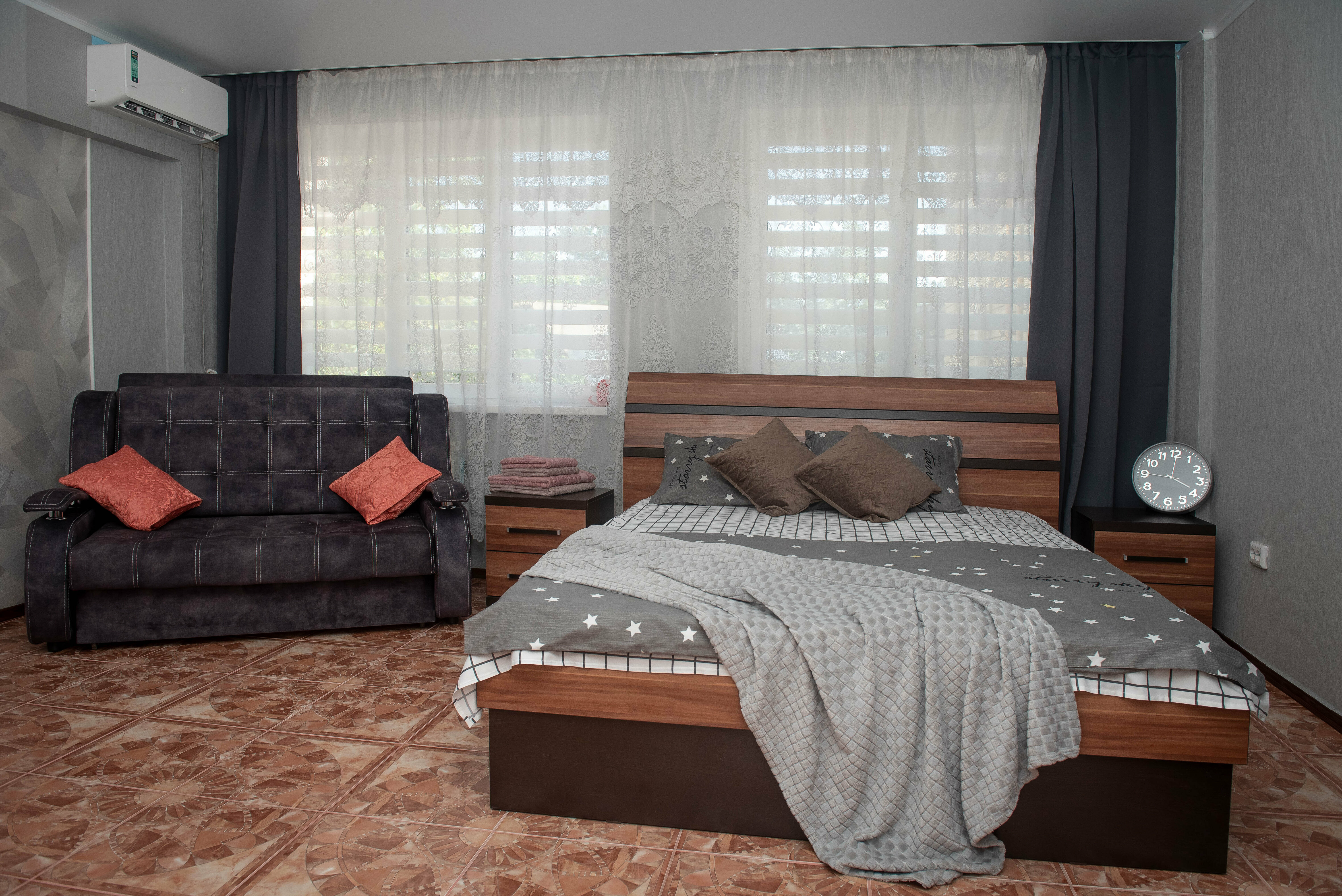 Двухместный номер с 1 кроватью или 2 отдельными кроватями и собственной ванной комнатой