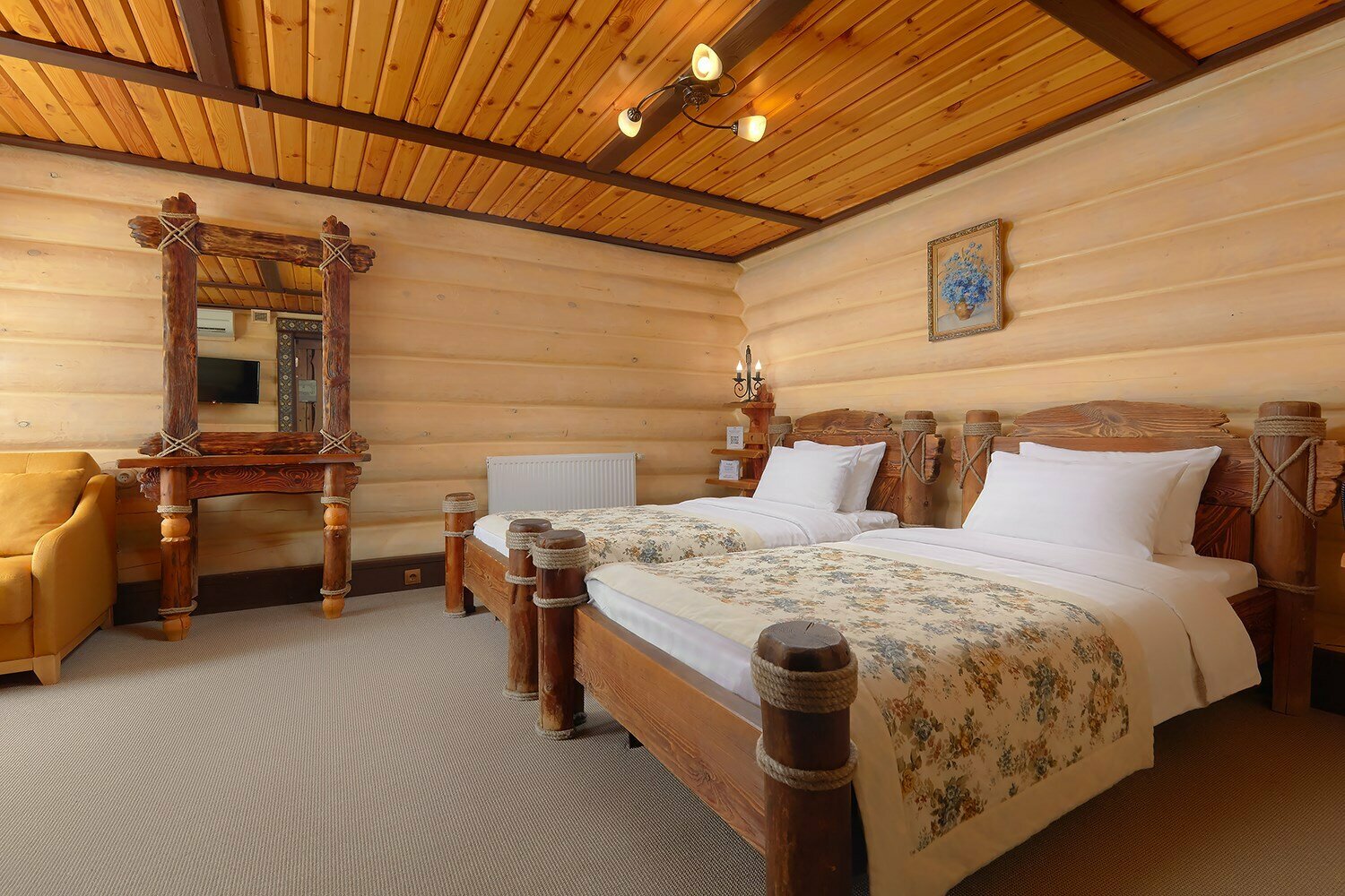 Номер Улучшенный с раздельными кроватями корпус "Башенки"