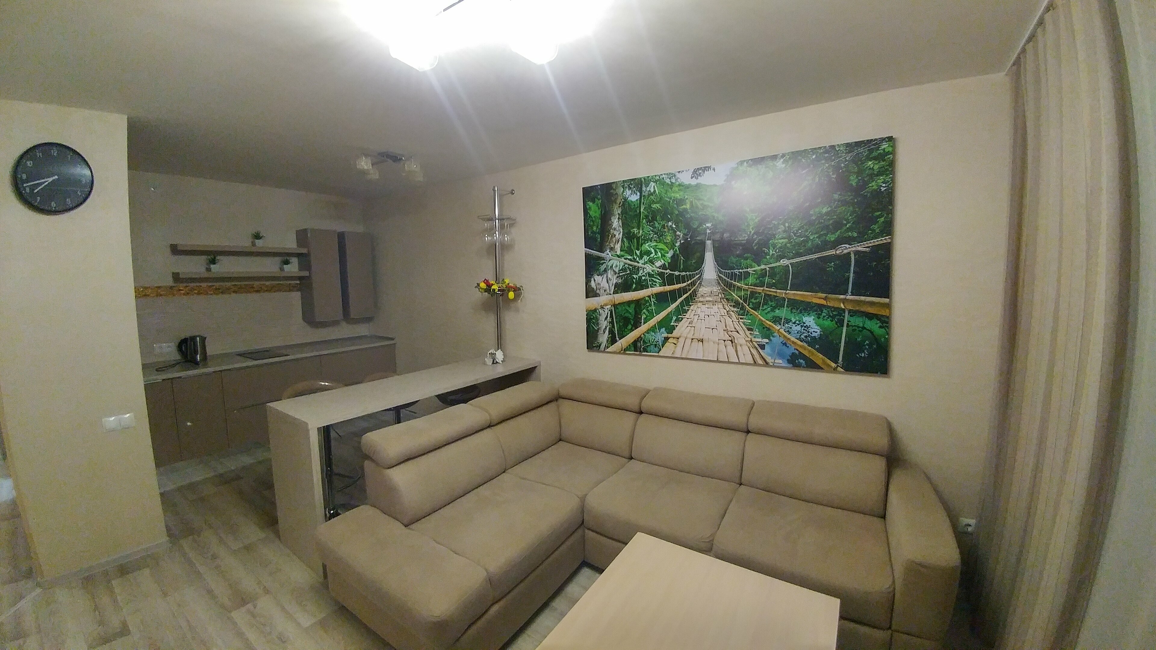 Апартаменты с 1 спальней