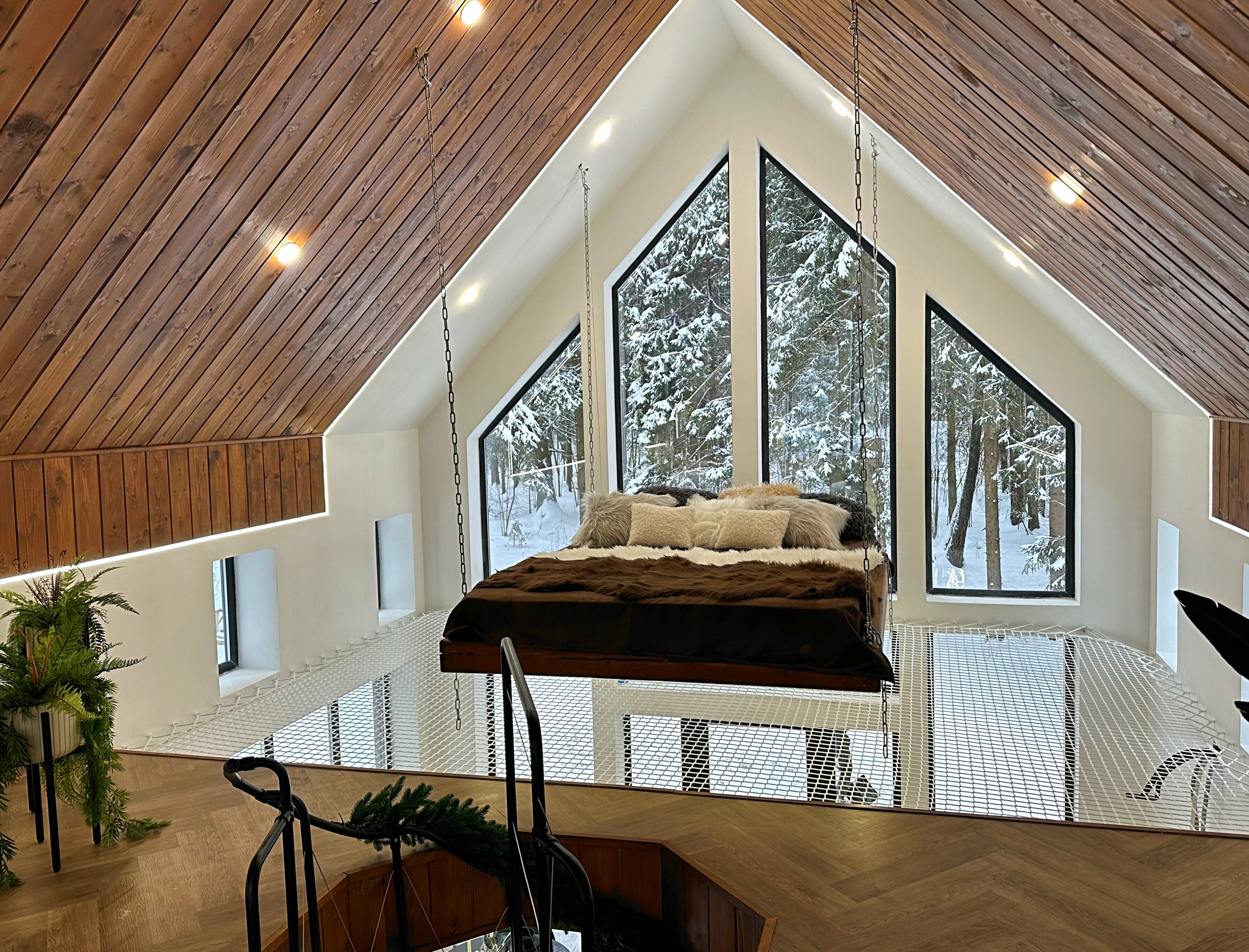 Дом с видом на лес