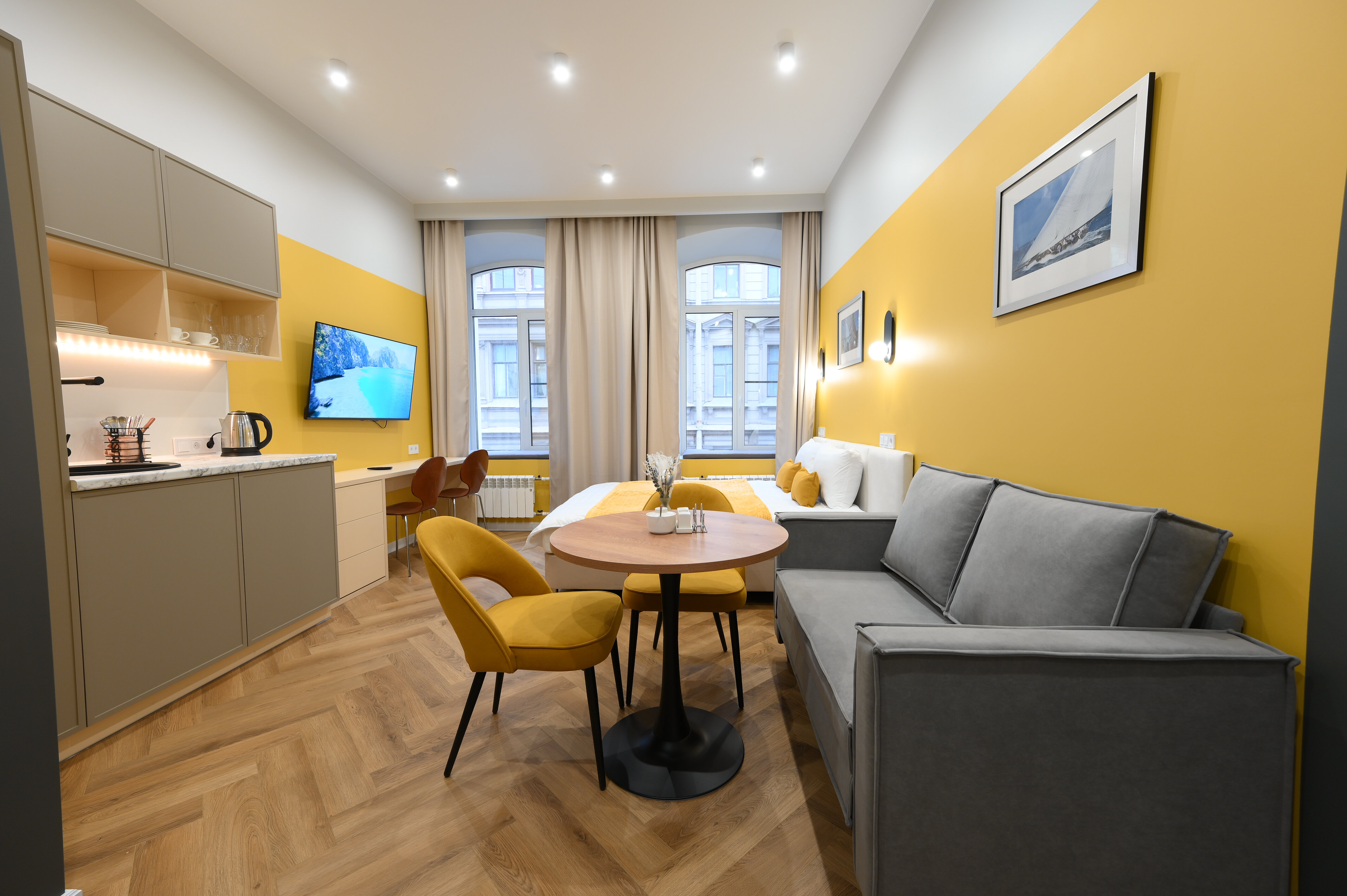 Люкс с видом на город