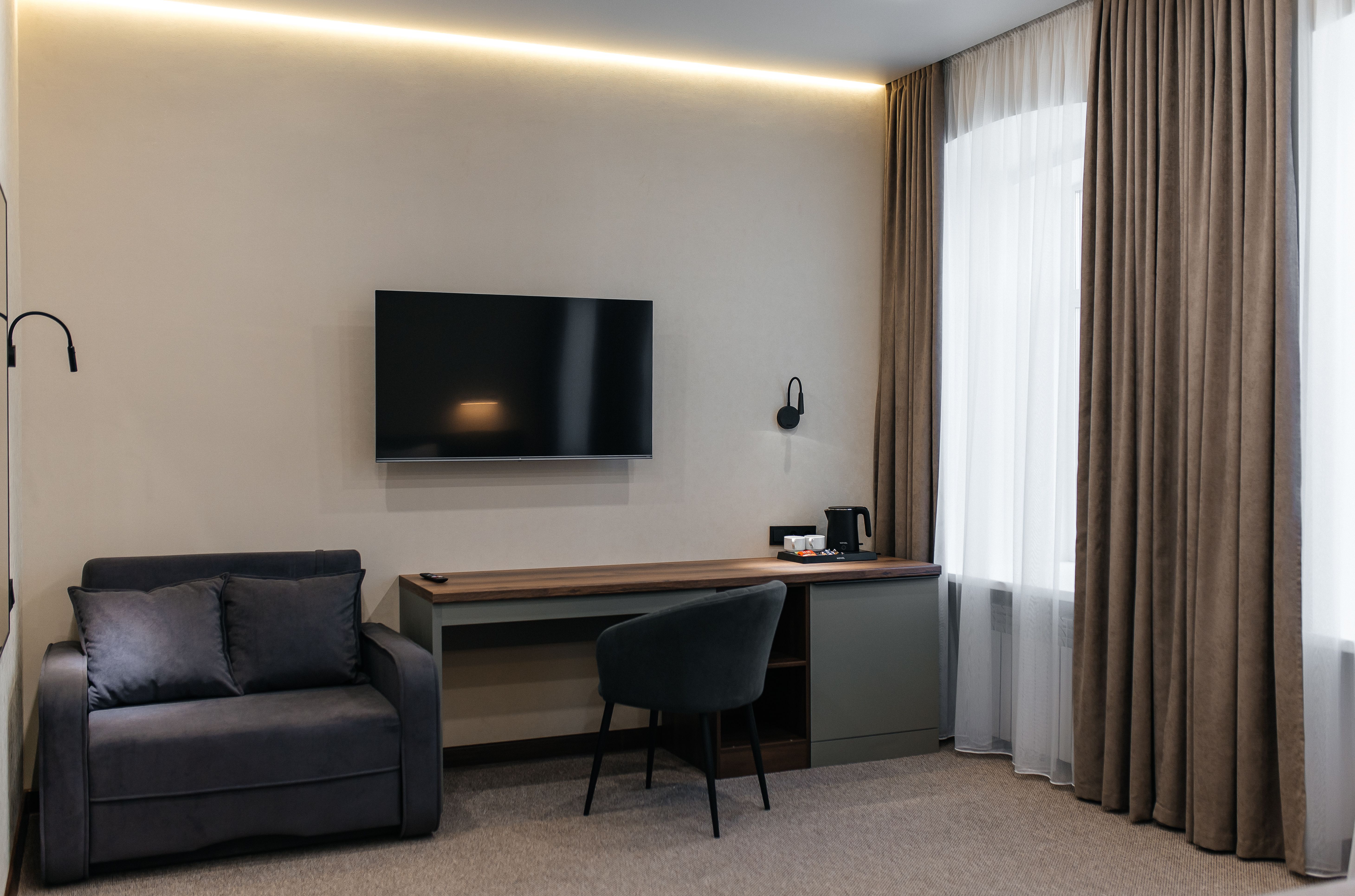 Большой двухместный номер с 1 кроватью