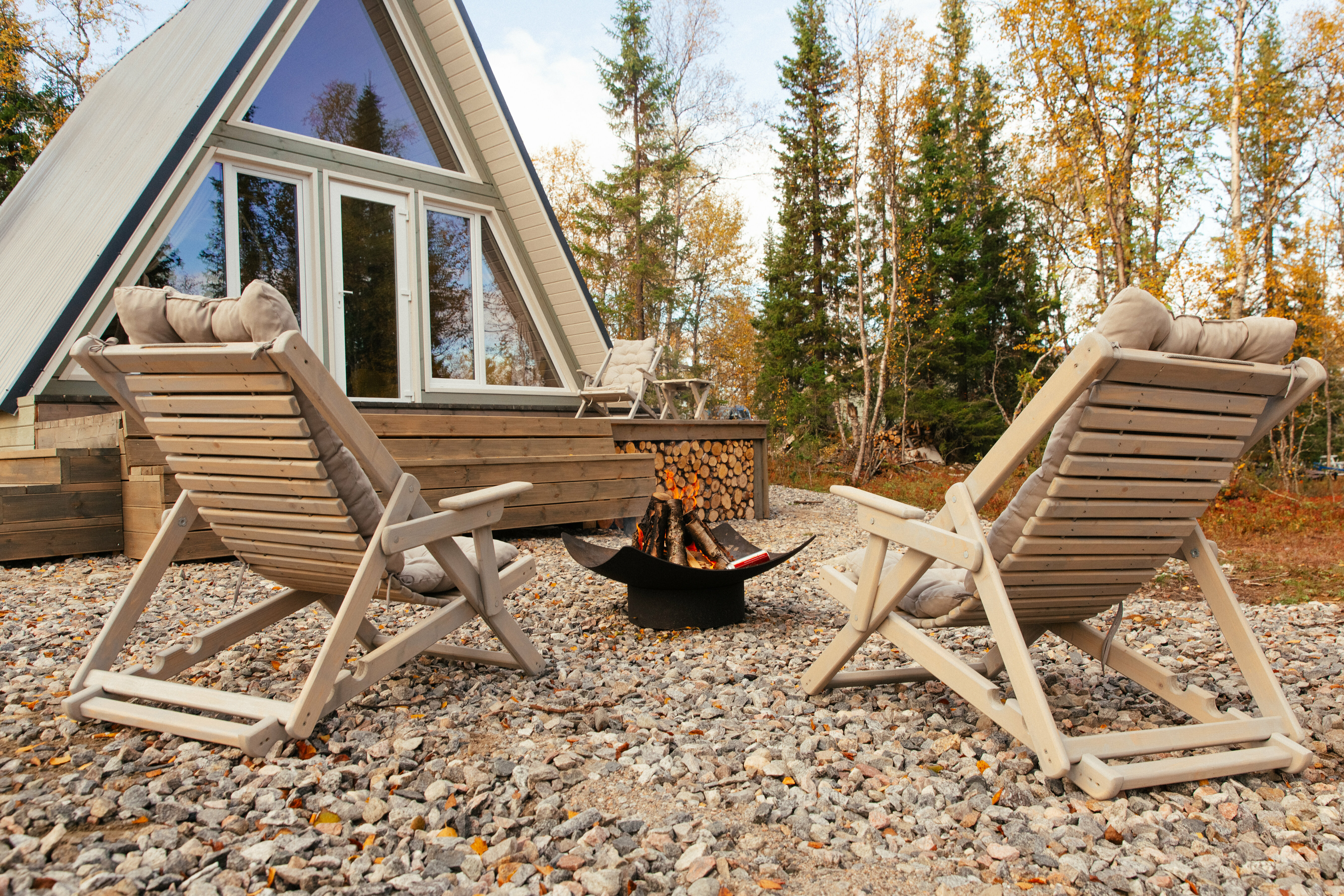 Коттедж с видом на лес