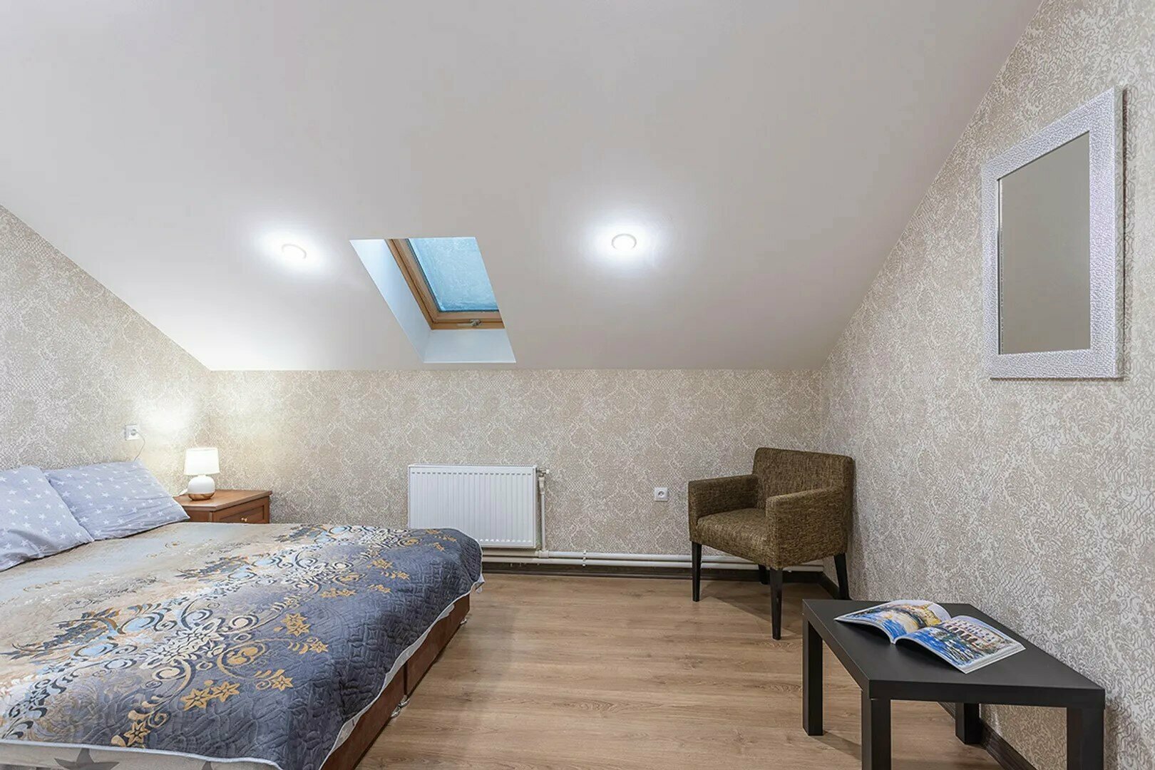 Большой двухместный номер с 1 кроватью