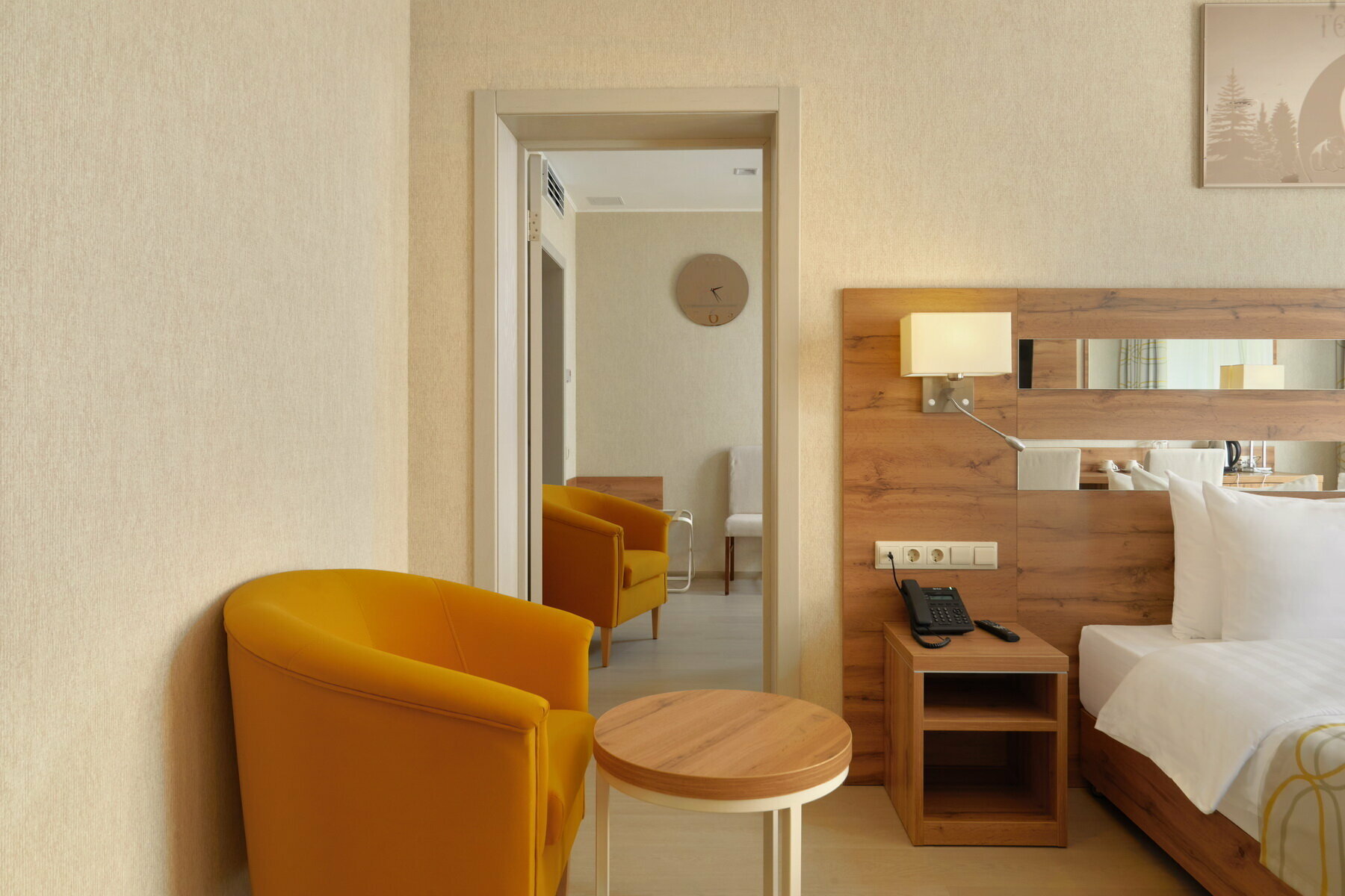 Двухместный номер с 2 отдельными кроватями и балконом