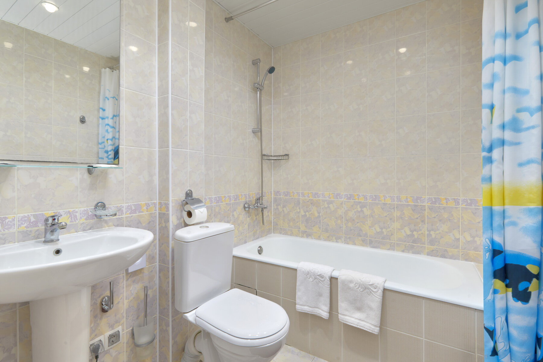 Двухместный номер с 1 кроватью и балконом