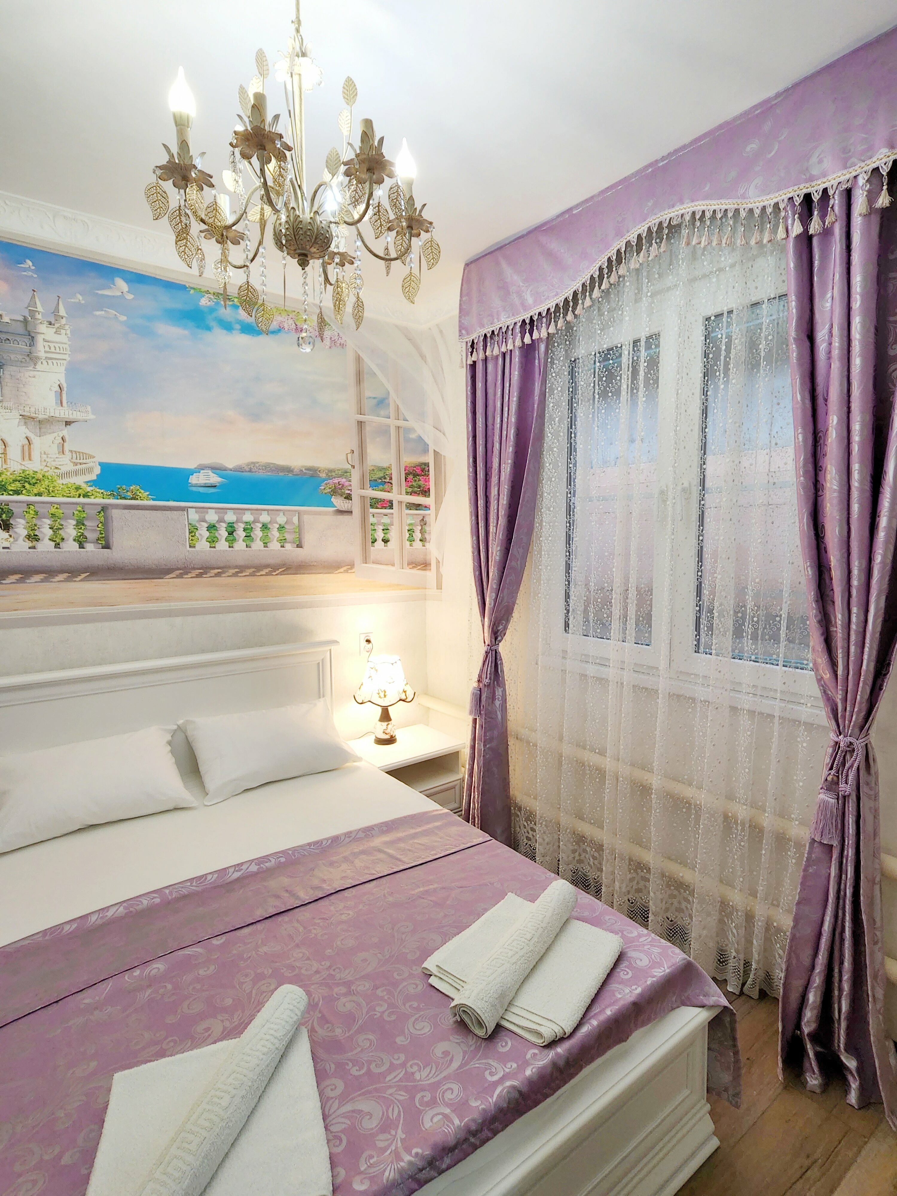 Трехместный номер «Комфорт» с душем