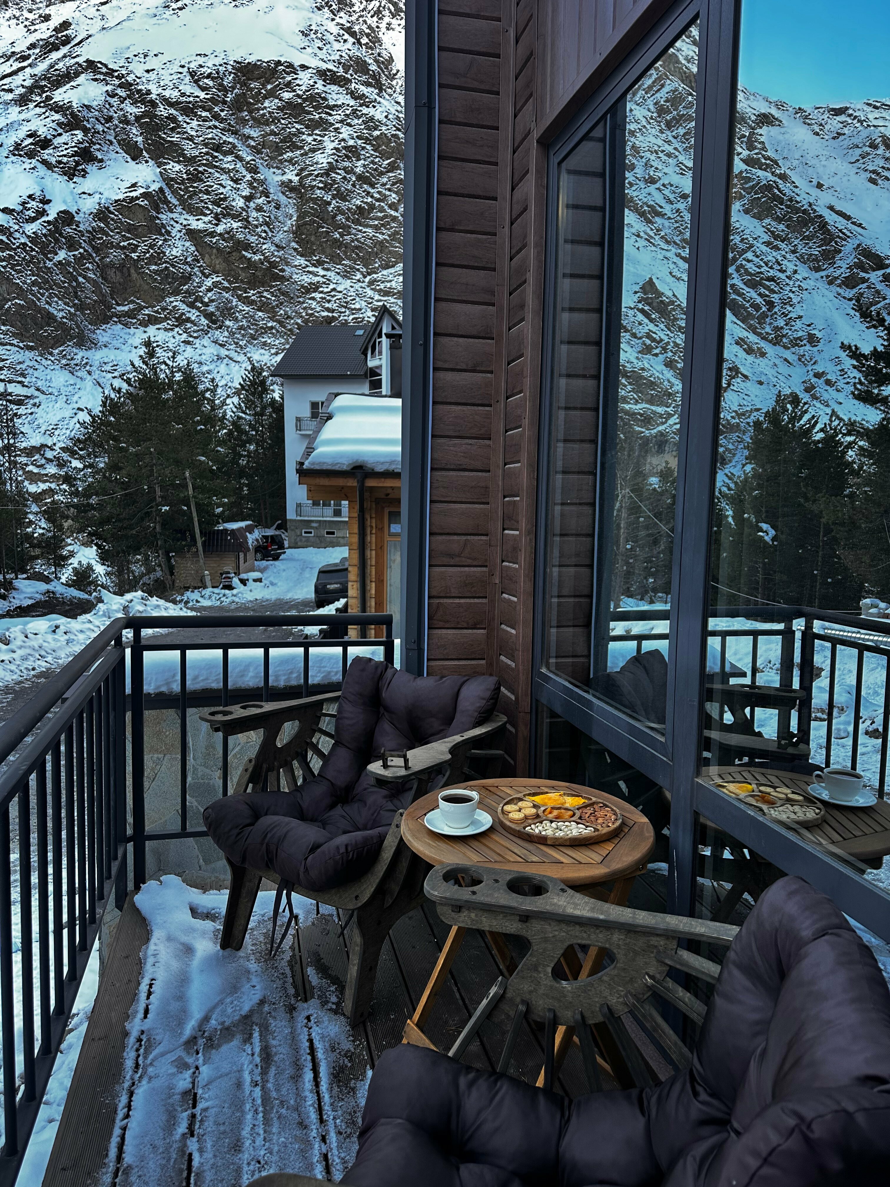 Коттедж с видом на горы