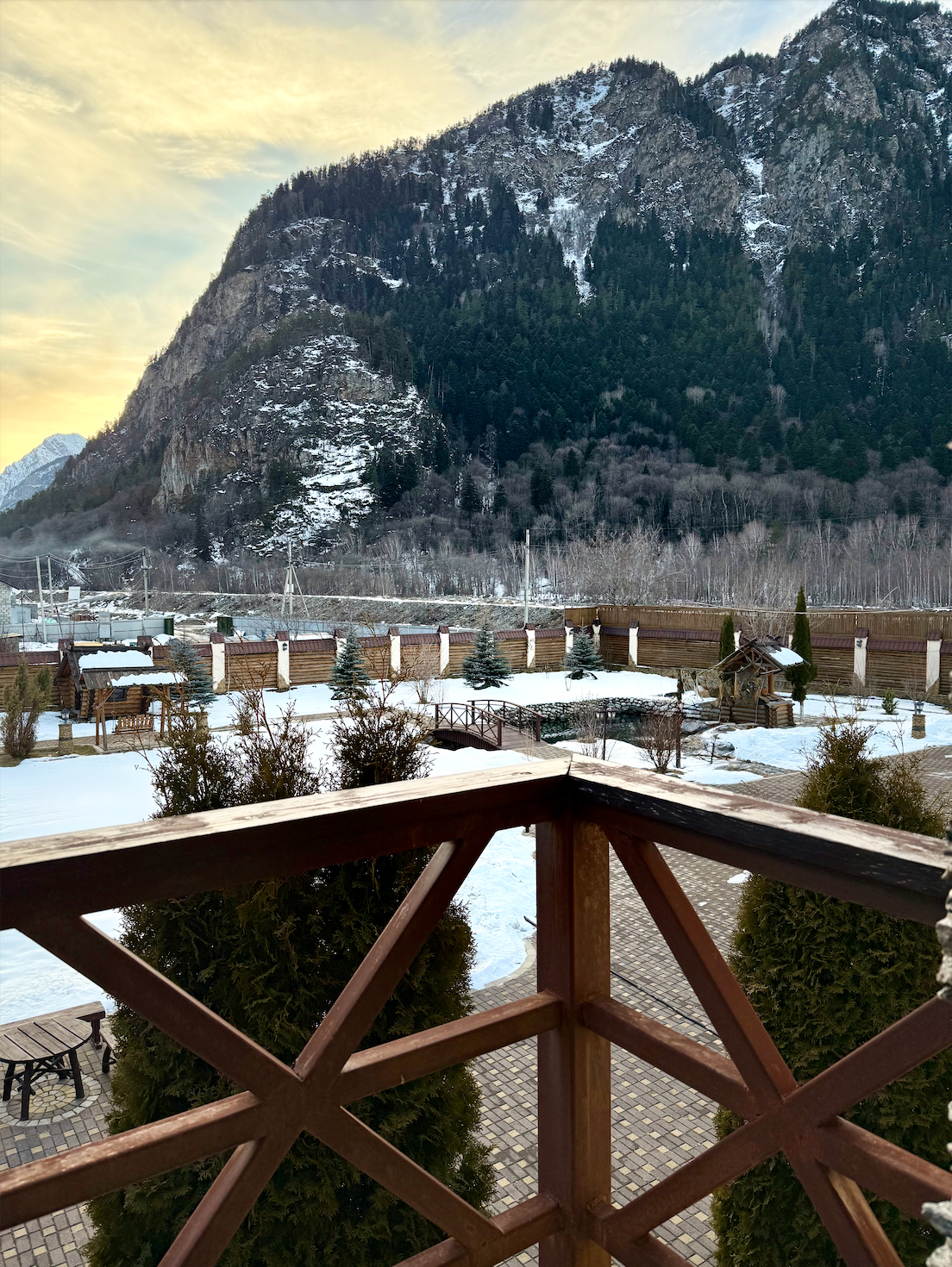 Дом с видом на горы