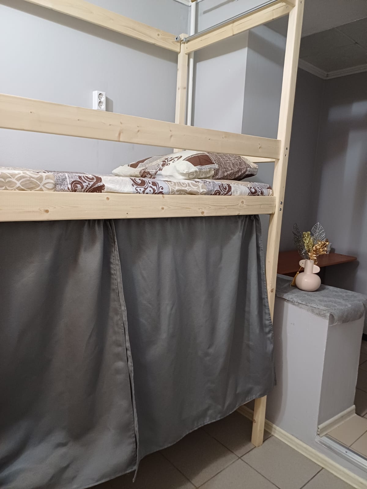 Общий 4-местный номер для мужчин